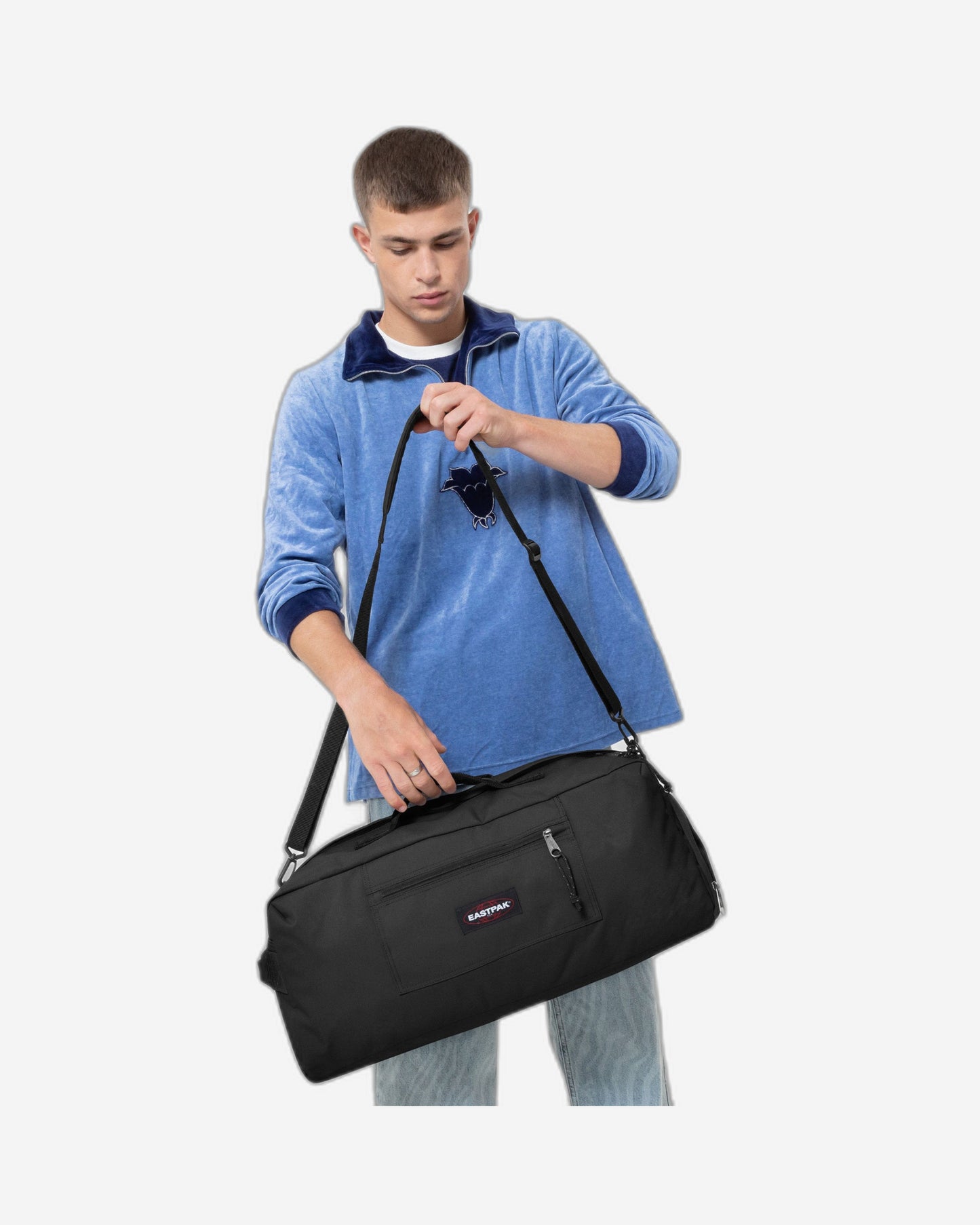 Eastpak Duffl'R M Black Medium Duffle Bag - EK0A5BES008
