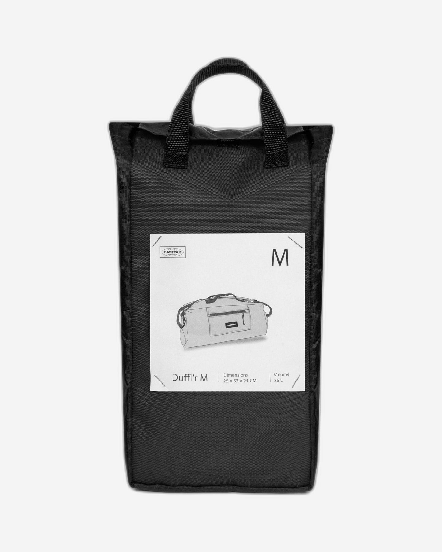 Eastpak Duffl'R M Black Medium Duffle Bag - EK0A5BES008