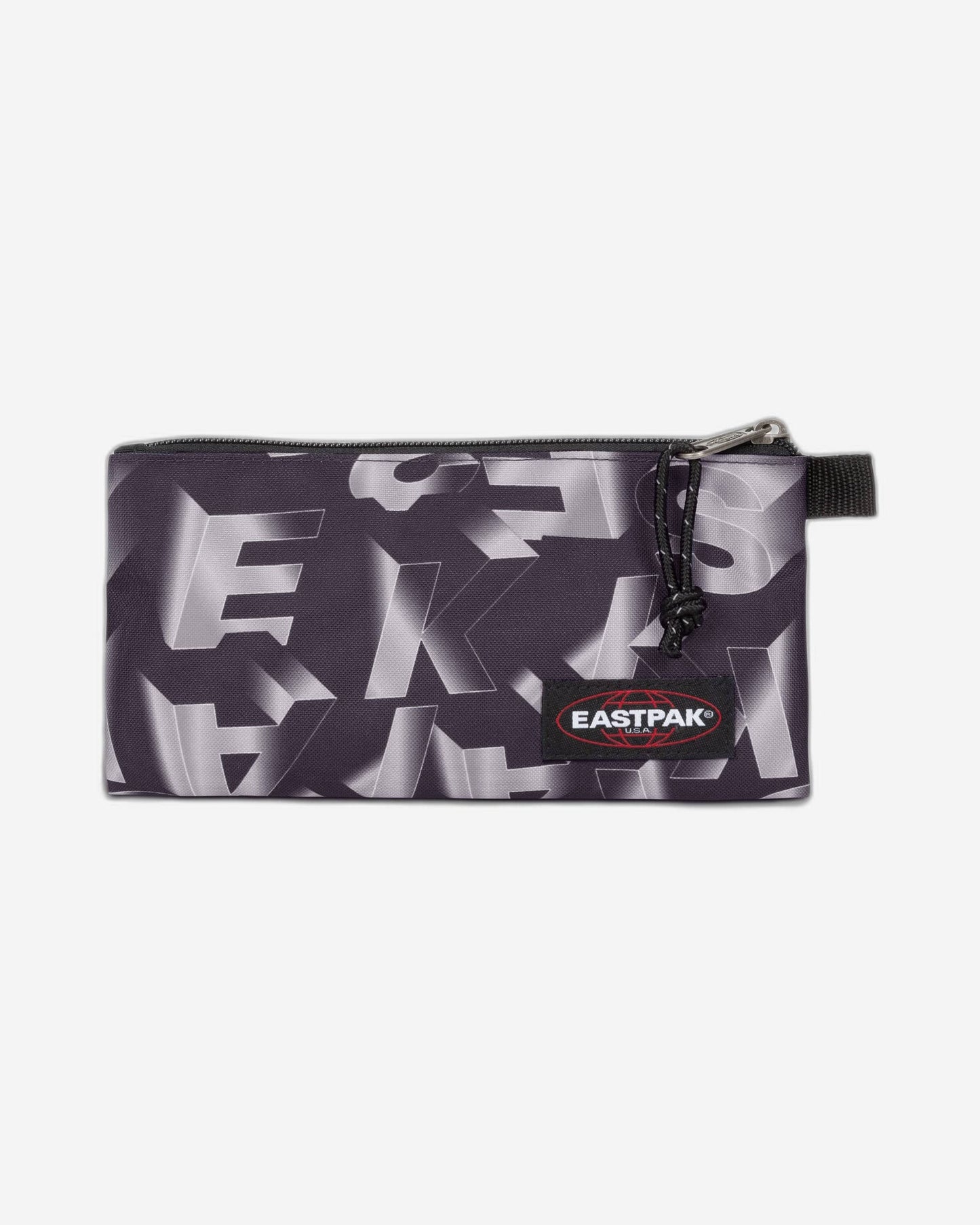 Eastpak Flatcase Blocktype Black Medium Flat Pouch Pouch