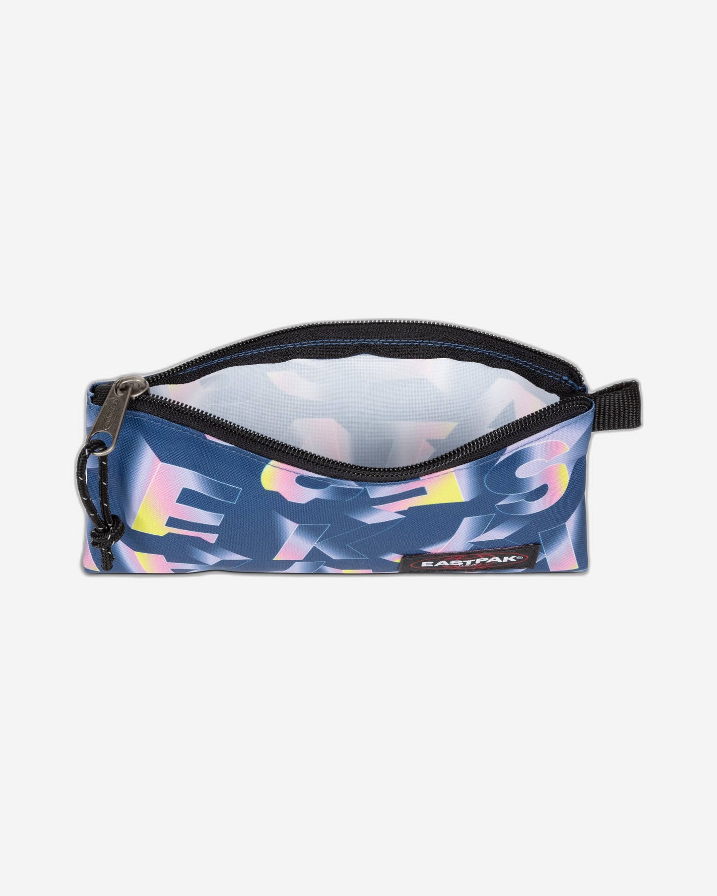 Eastpak Flatcase Blocktype Navy Medium Flat Pouch Pouch