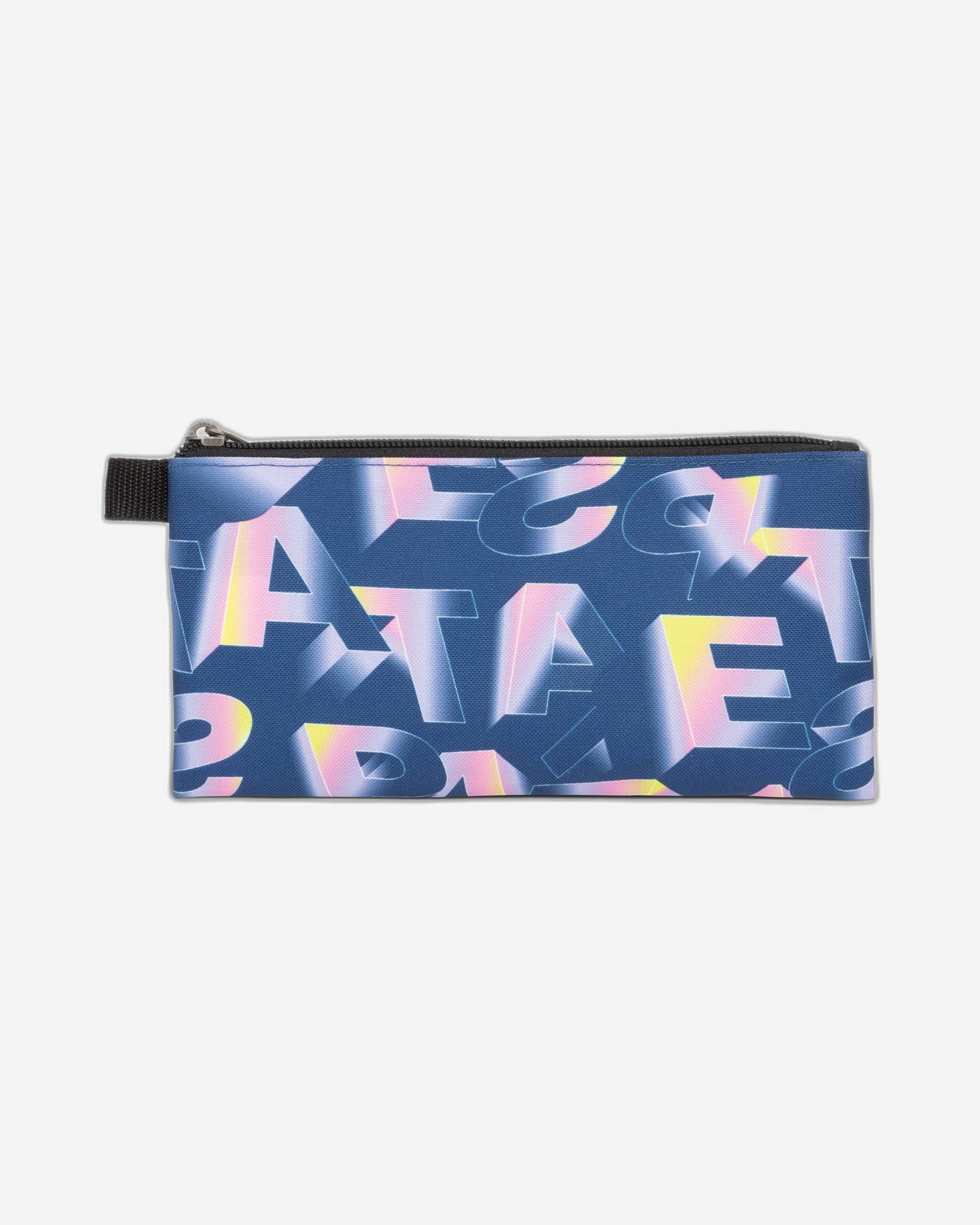 Eastpak Flatcase Blocktype Navy Medium Flat Pouch Pouch