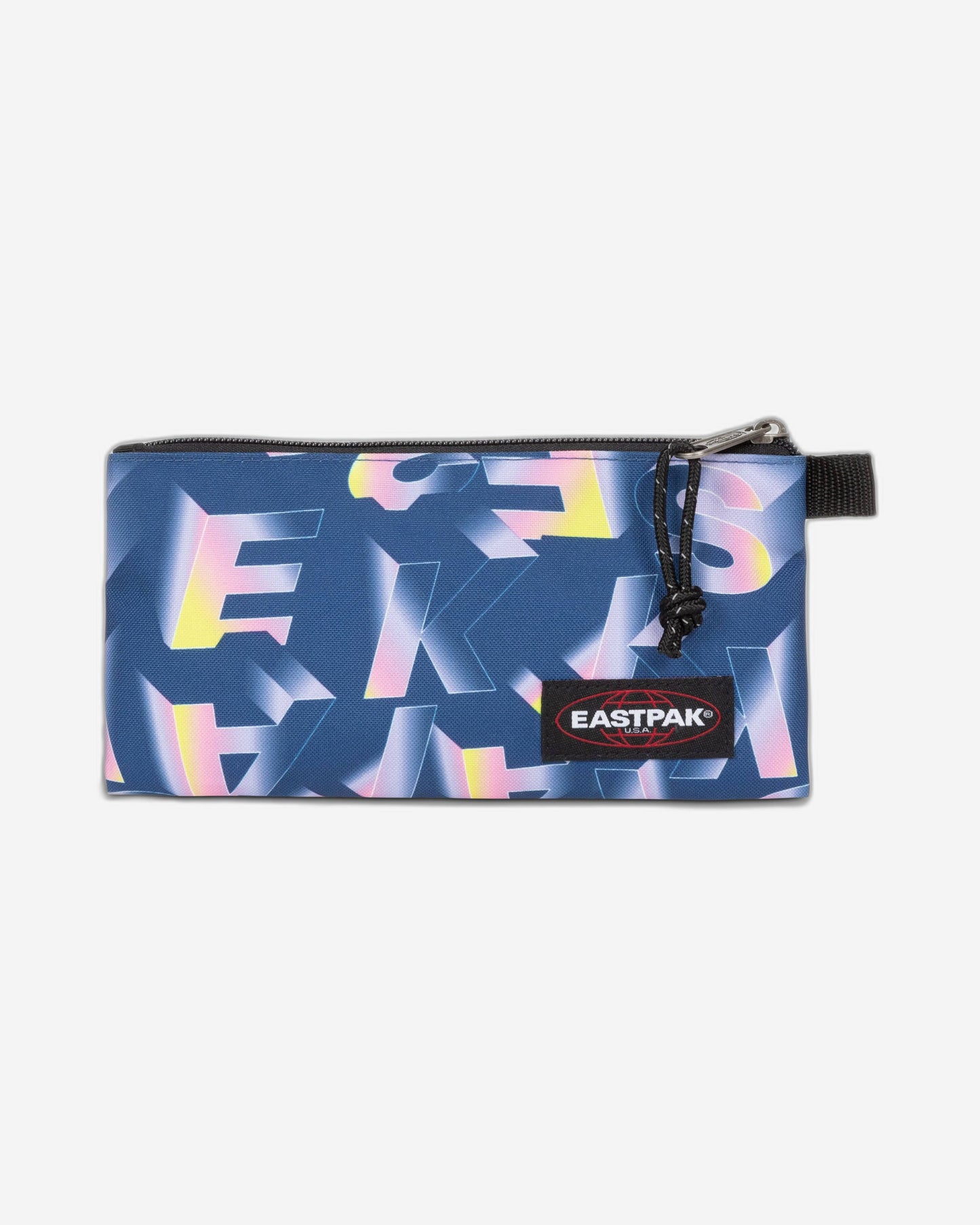 Eastpak Flatcase Blocktype Navy Medium Flat Pouch Pouch