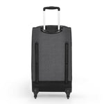 Eastpak Transit'R 4 M Black Denim Four-wheeled medium luggage - EK0A5BFJ77H1
