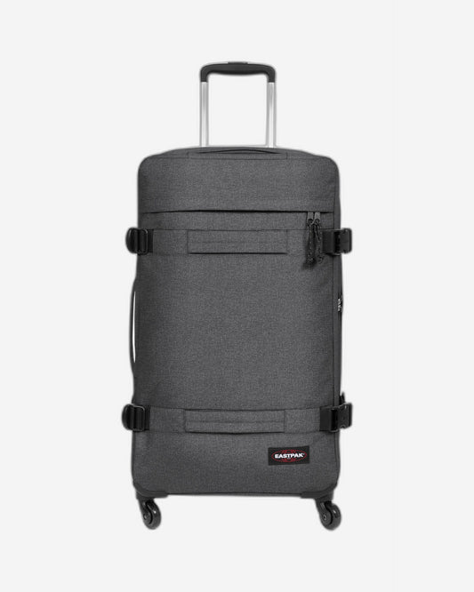 Eastpak Transit'R 4 M Black Denim Four-wheeled medium luggage - EK0A5BFJ77H1