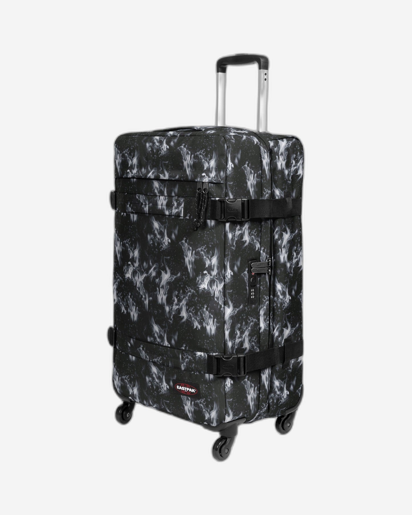 Eastpak Transit'R 4 M Flame Dark Four-Wheeled Medium Soft Luggage - EK0A5BFJ7J31