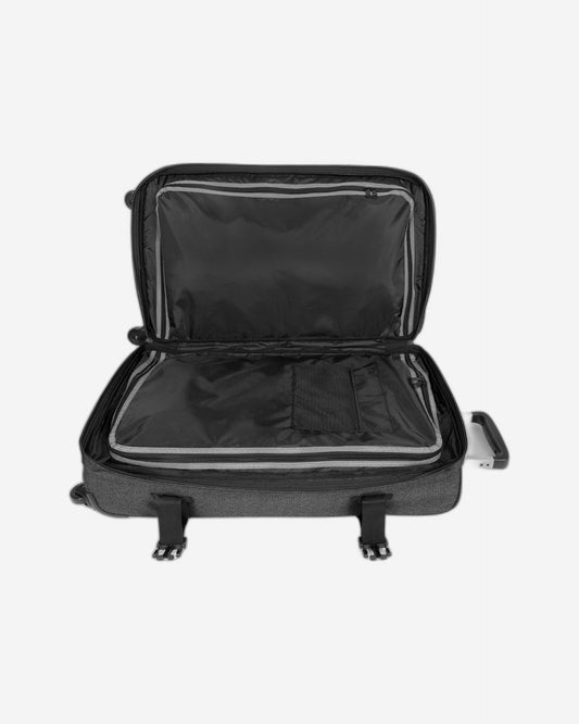 Eastpak Transit'R 4 L Black Denim Large four-wheeled luggage - EK0A5BFK77H1