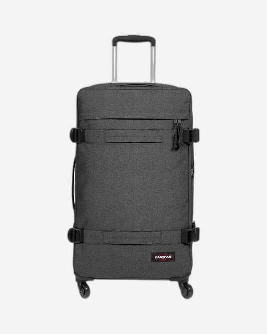 Eastpak Transit'R 4 L Black Denim Large four-wheeled luggage - EK0A5BFK77H1