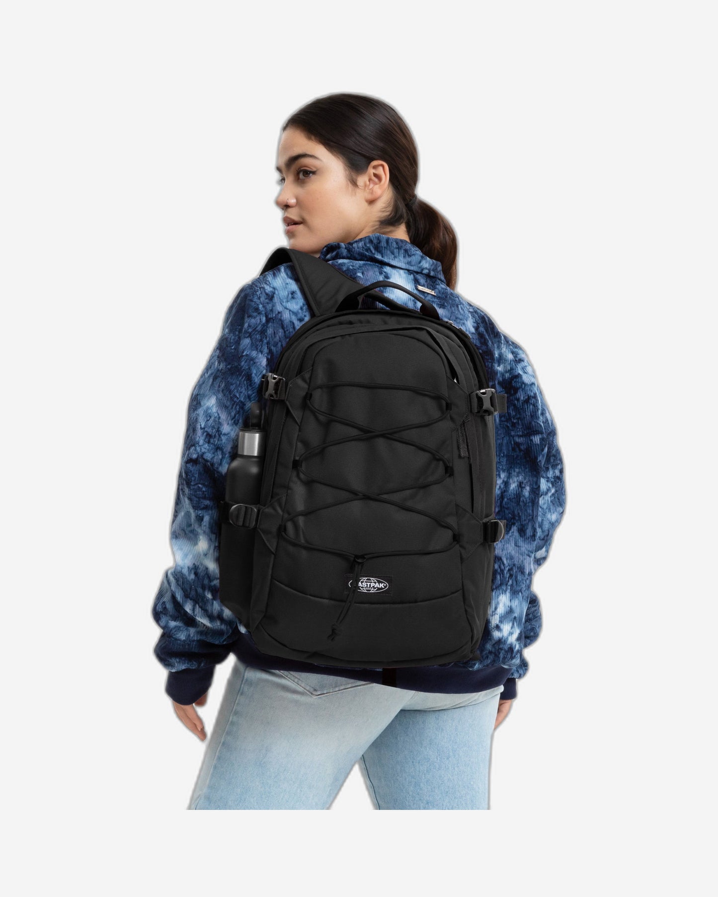 Eastpak Gerys CS Mono Black2 Medium Laptop Backpack - EK0A5BFZW331