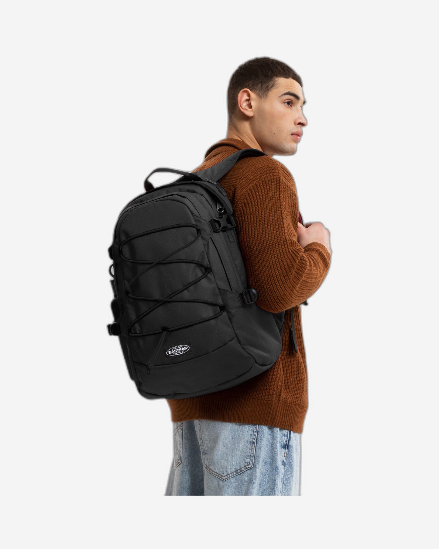 Eastpak Gerys CS Mono Black2 Medium Laptop Backpack - EK0A5BFZW331