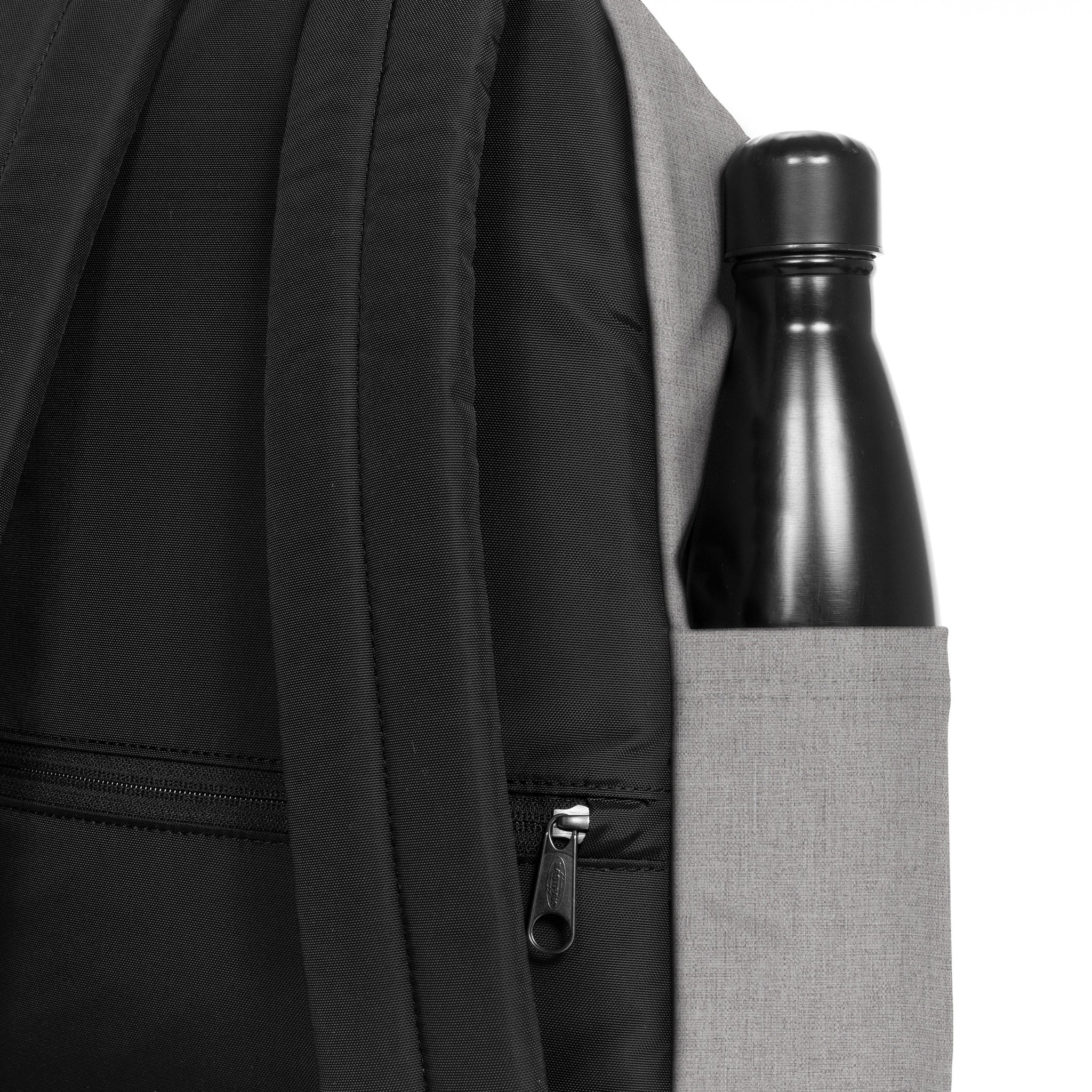 Eastpak Day Pak'R Snow Grey Medium backpack with bottle holder and laptop sleeve - EK0A5BG40O11