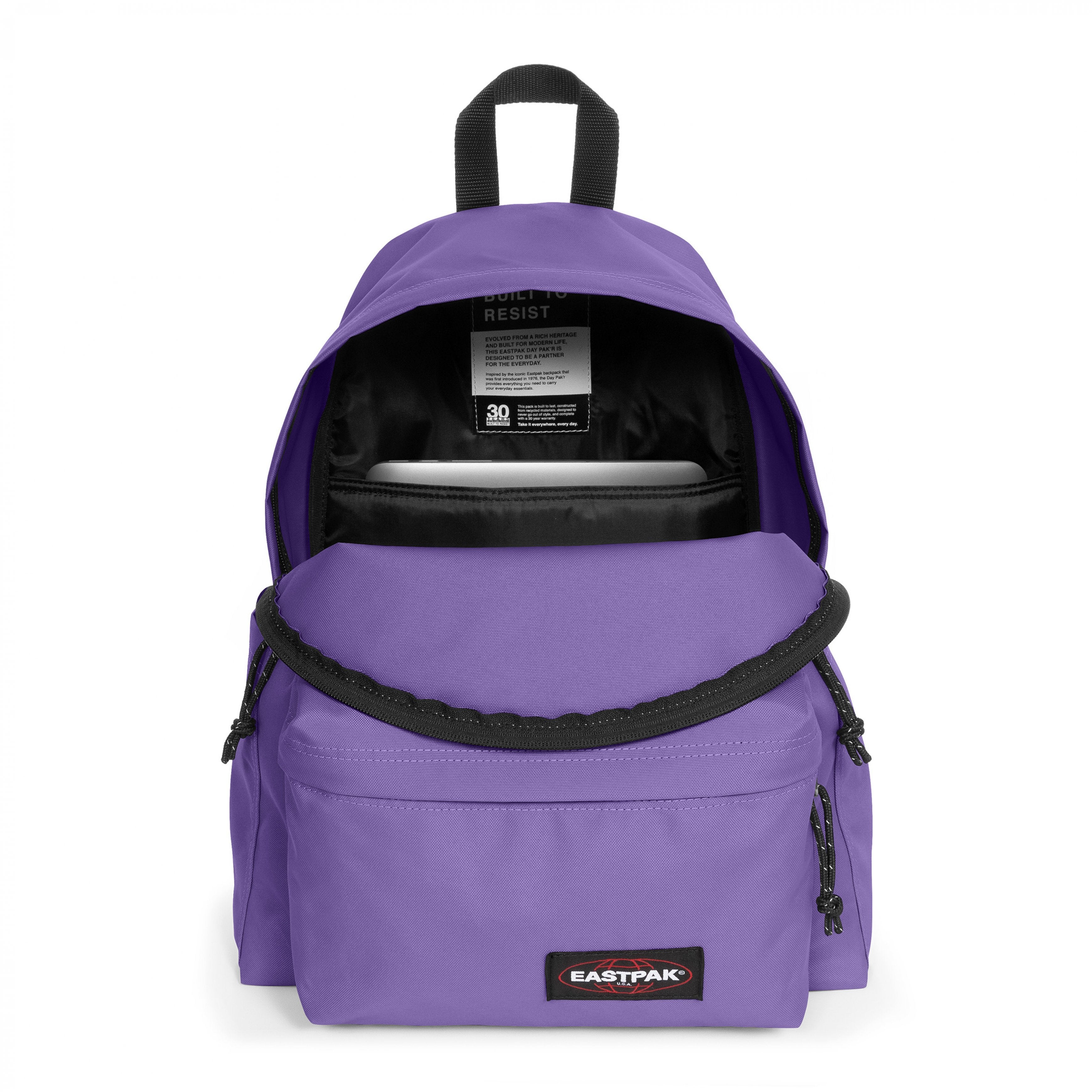 Eastpak Day Pak'R Petal Lilac Medium backpack with bottle holder and laptop sleeve - EK0A5BG40O51
