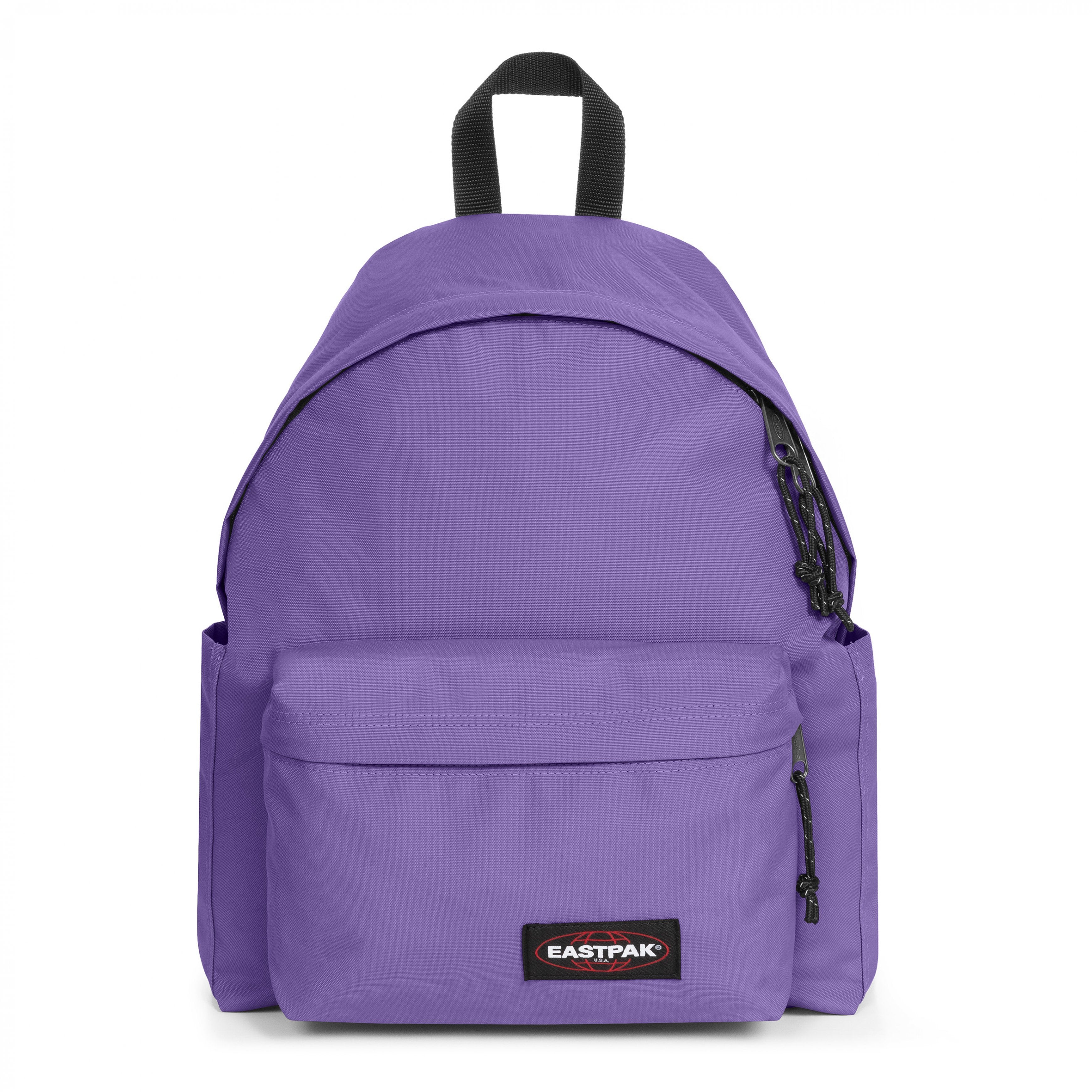 Eastpak Day Pak'R Petal Lilac Medium backpack with bottle holder and laptop sleeve