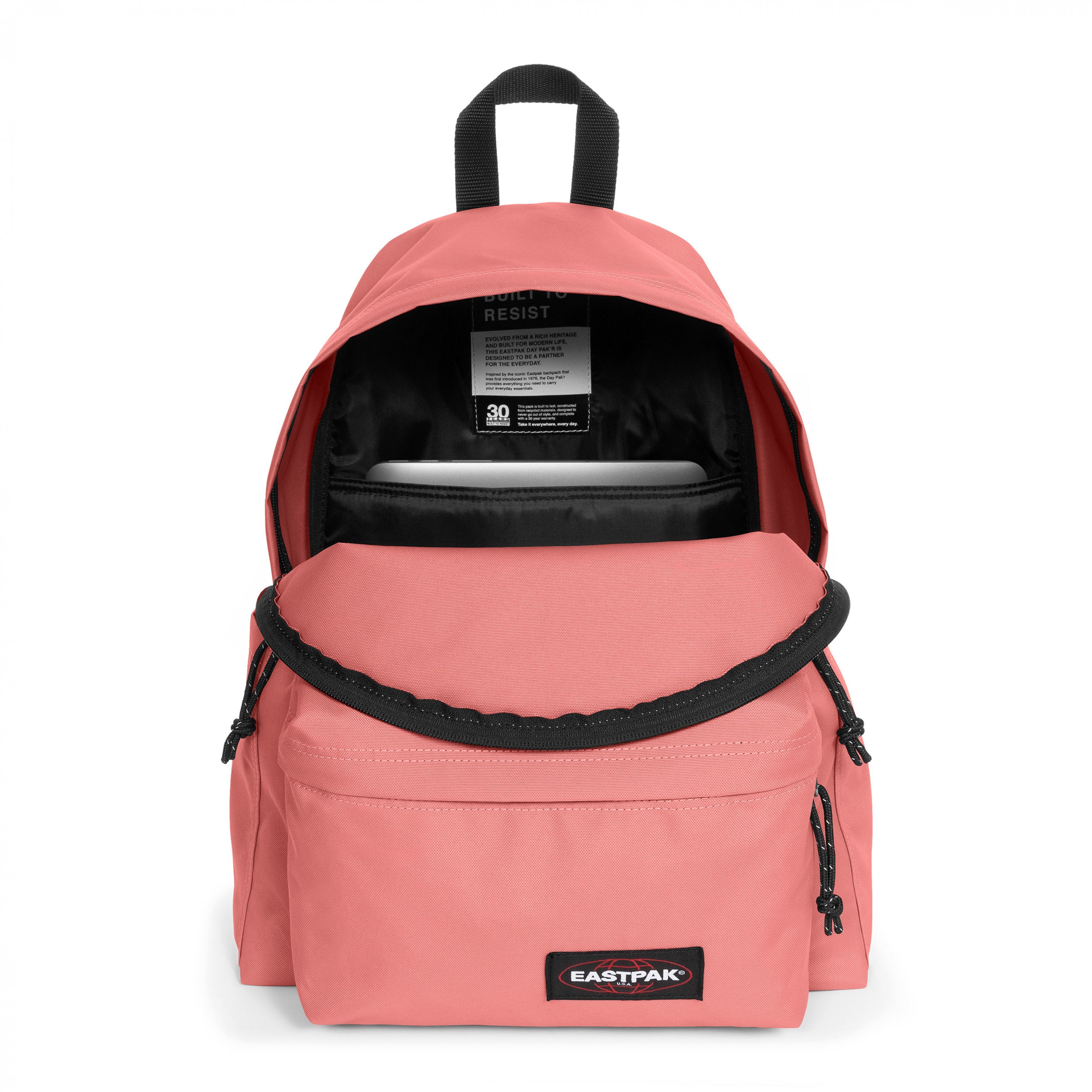Eastpak Day Pak'R Peach Pink Medium backpack with bottle