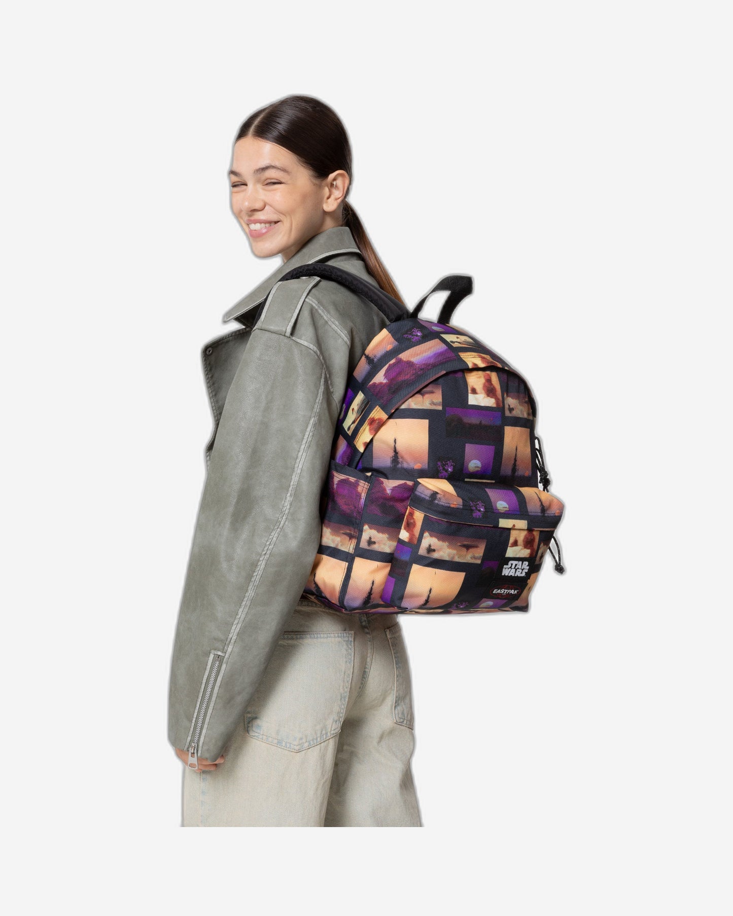 Eastpak Day Pak'R Star Wars Landscape Grey Backpack