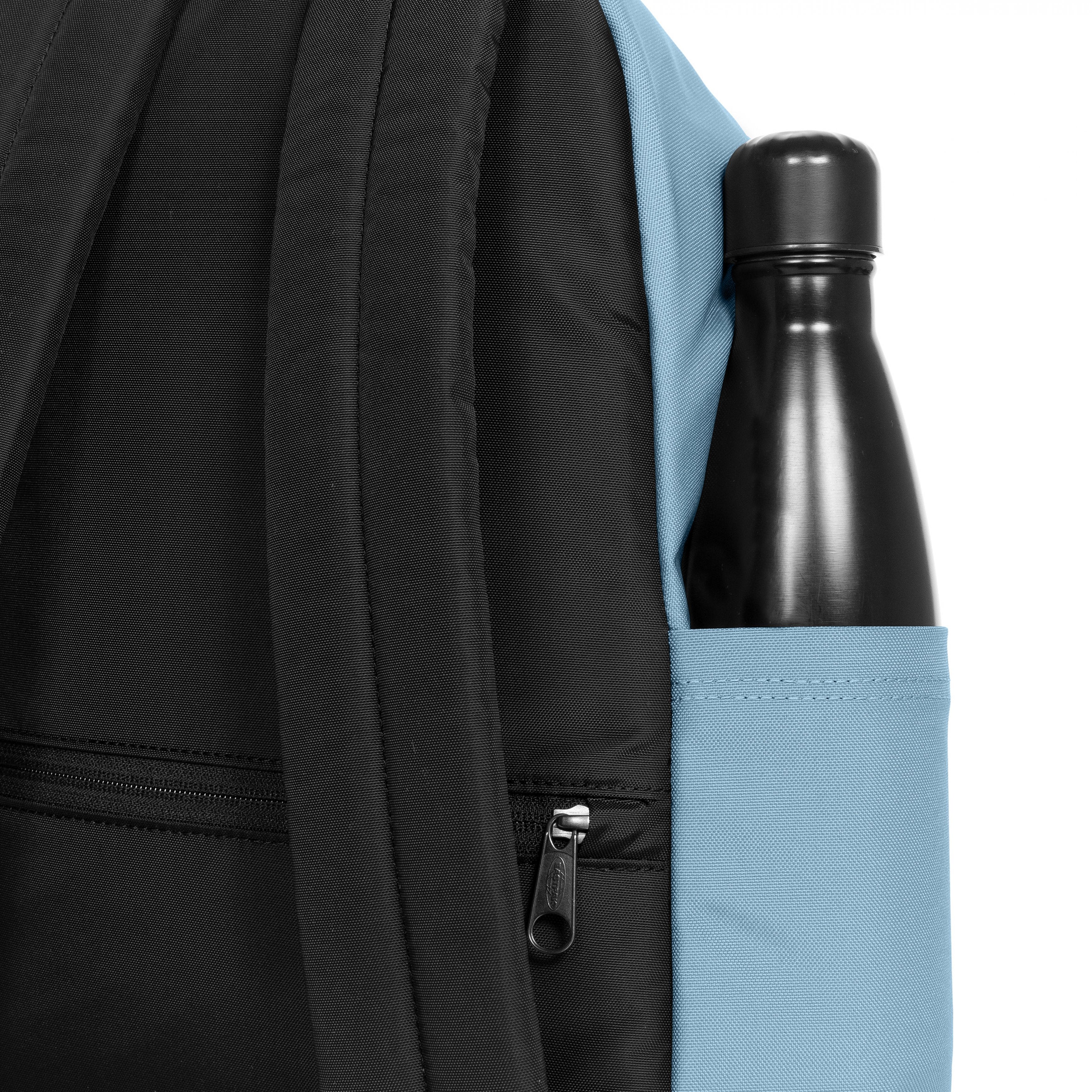 Eastpak Day Pak'R Icy Blue Medium backpack with bottle holder and laptop sleeve - EK0A5BG41O01