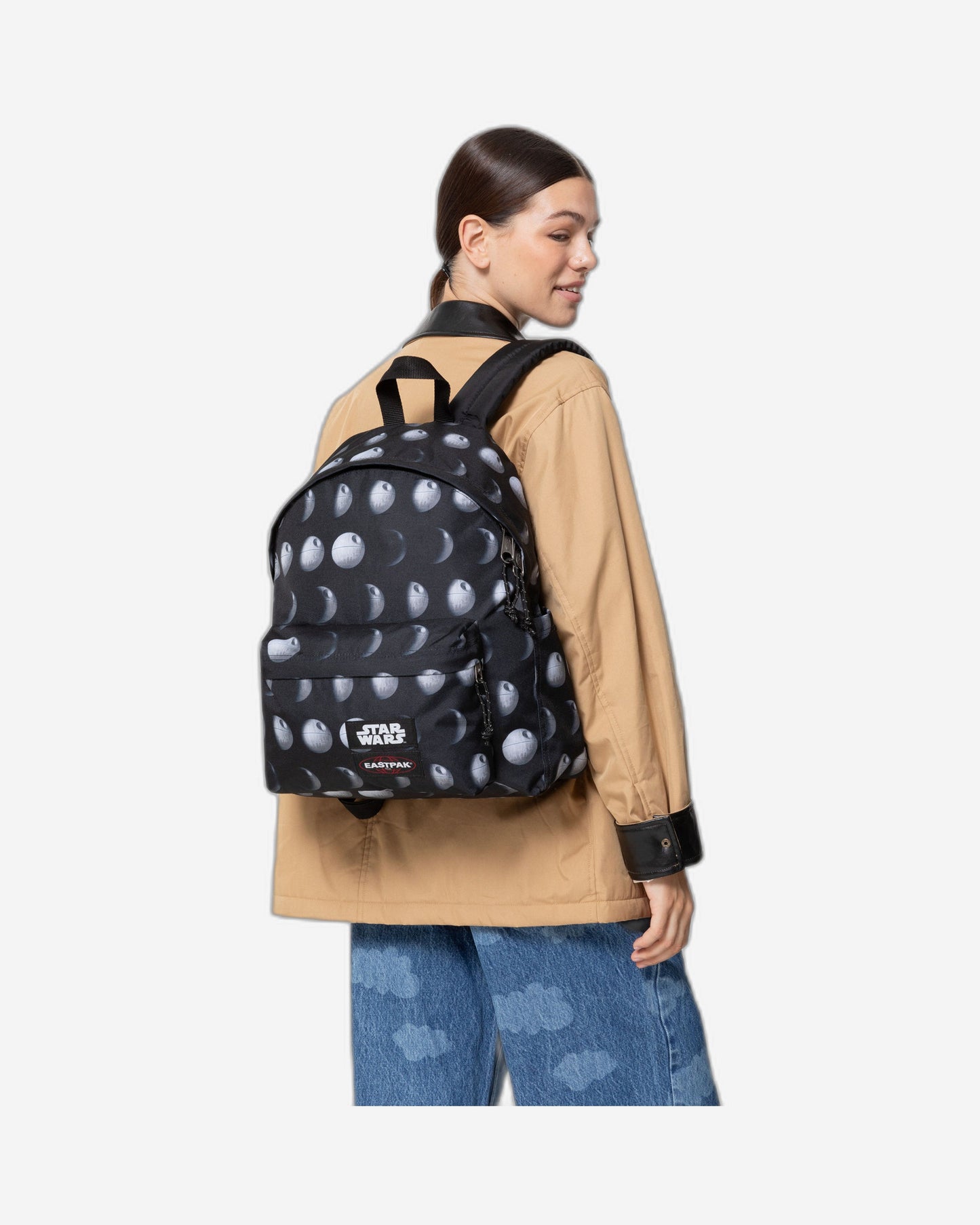 Eastpak Day Pak'R Star Wars Death Star Black Backpack