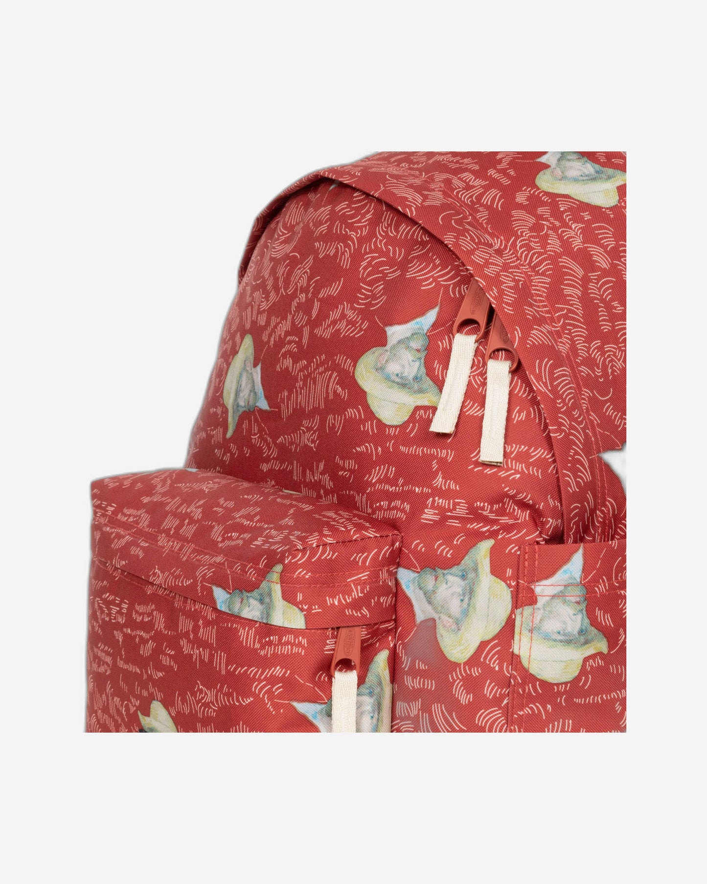Eastpak Day Pak'R Van Gogh Red Medium Backpack - EK0A5BG42E1