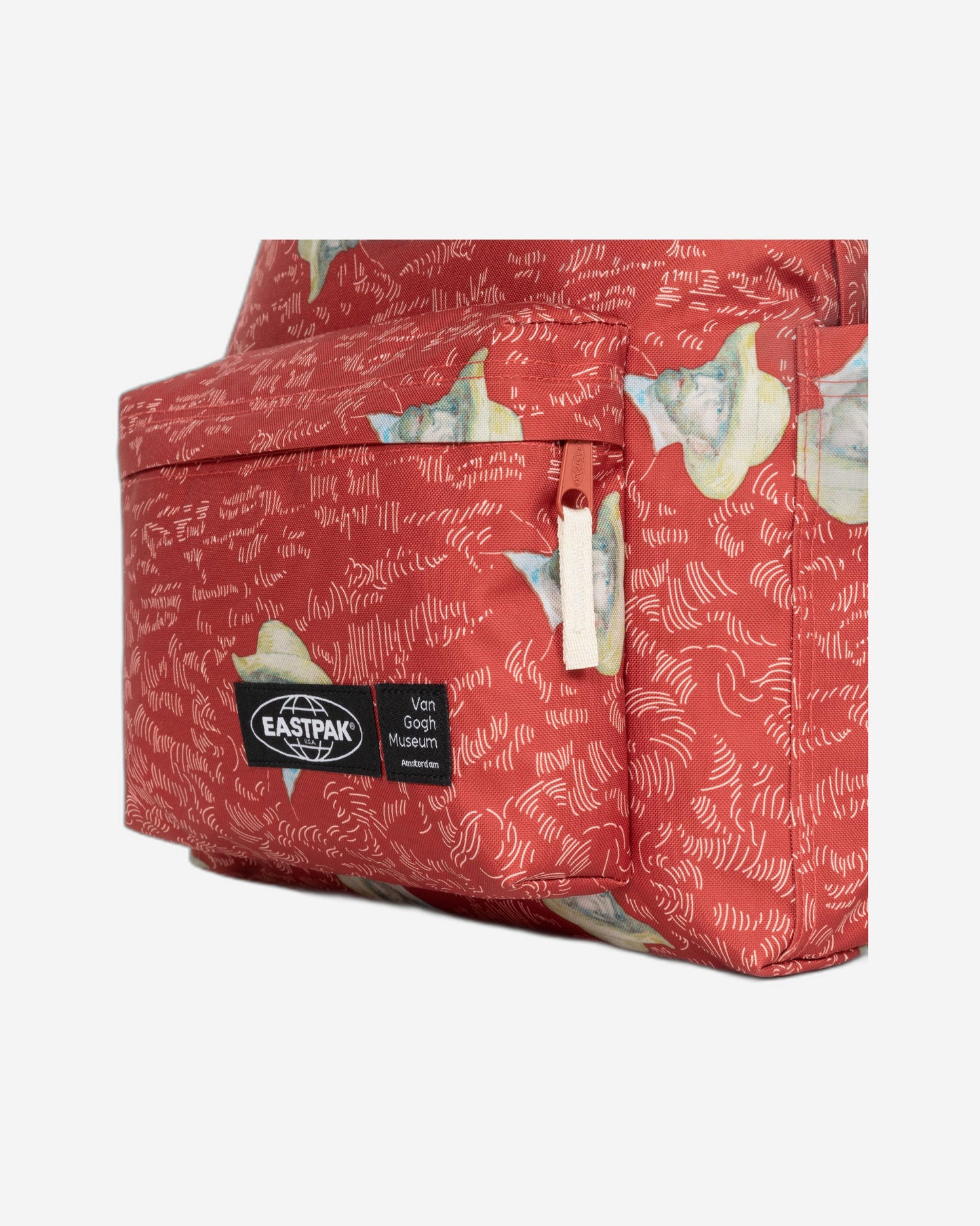 Eastpak Day Pak'R Van Gogh Red Medium Backpack - EK0A5BG42E1