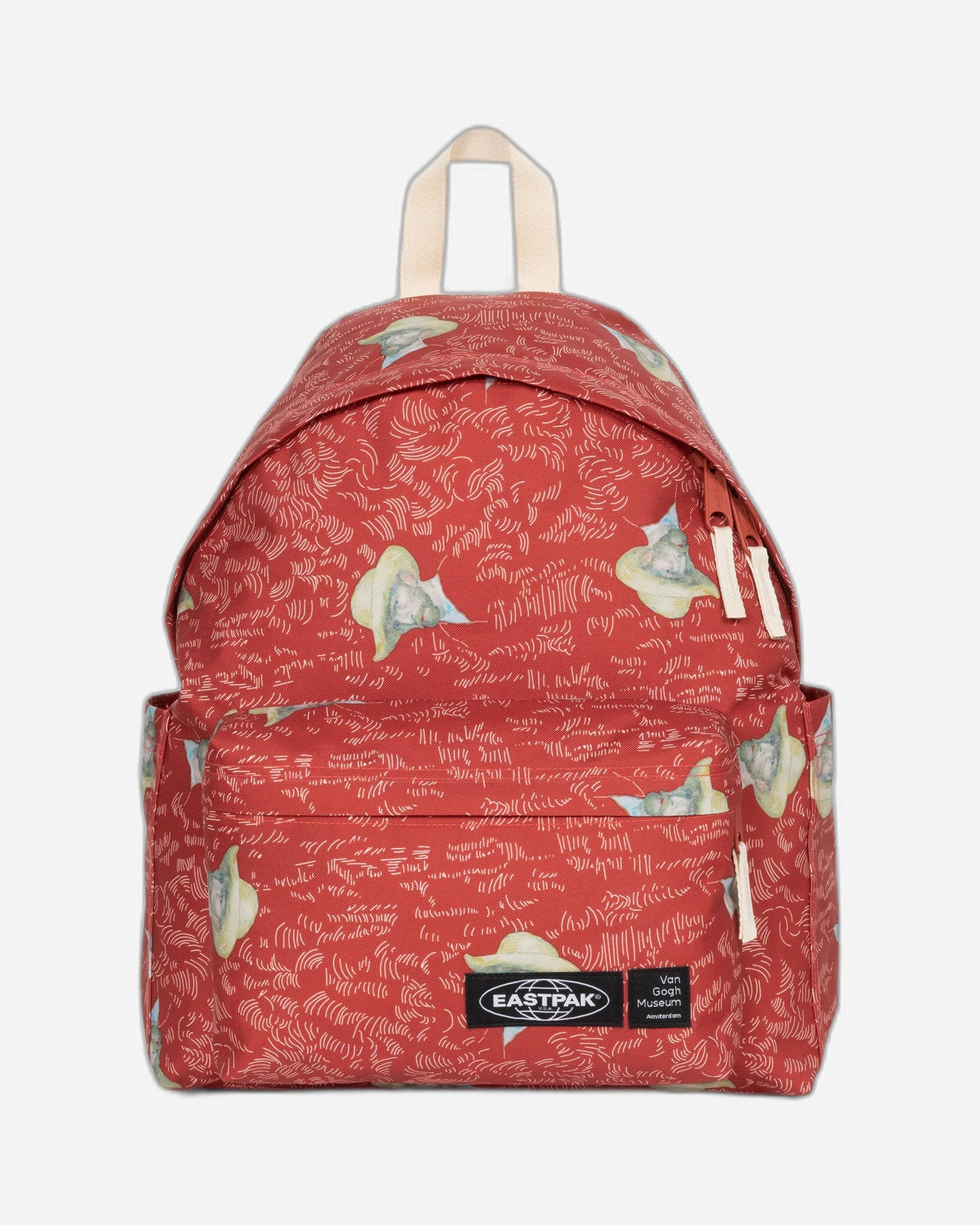 Eastpak Day Pak'R Van Gogh Red Medium Backpack - EK0A5BG42E1