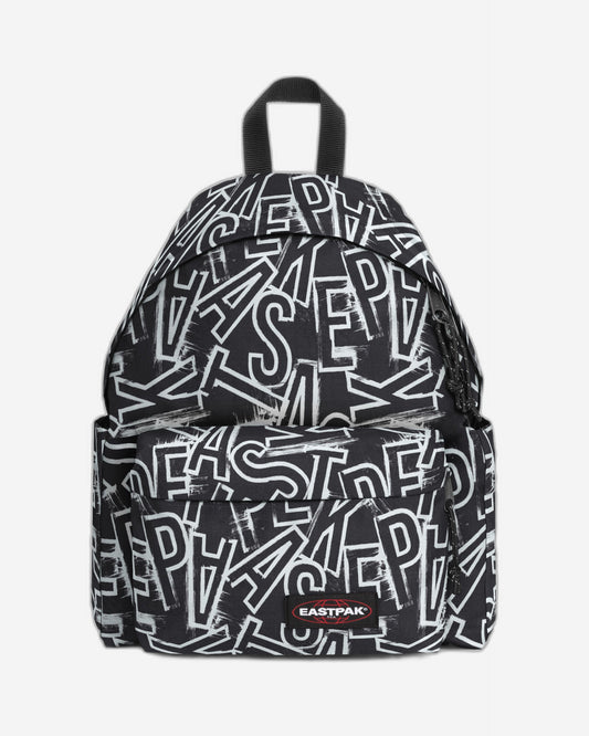 Eastpak Day Pak'R Ep Lettersblack Medium backpack with bottle holder and laptop sleeve - EK0A5BG42O01