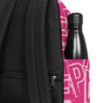 Eastpak Day Pak'R Ep Letterspink Medium backpack with bottle holder and laptop sleeve - EK0A5BG42O21