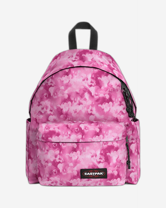 Eastpak Day Pak'R Flowerblur Pink Medium backpack with bottle holder and laptop sleeve - EK0A5BG42O31
