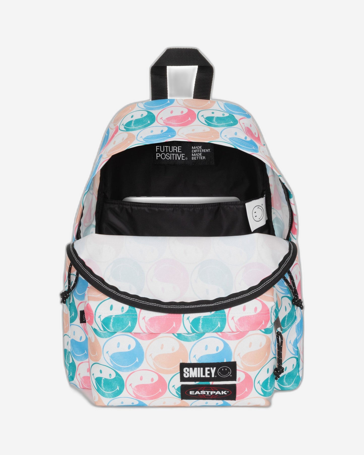 Eastpak Day Pak'R Smiley Yy Color Medium Backpack - EK0A5BG45K31