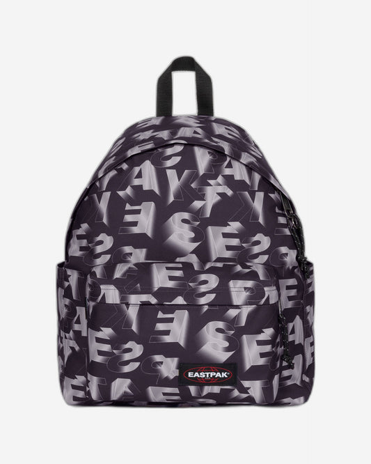 Eastpak Day Pak'R Blocktype Black Medium Backpack - EK0A5BG46D6