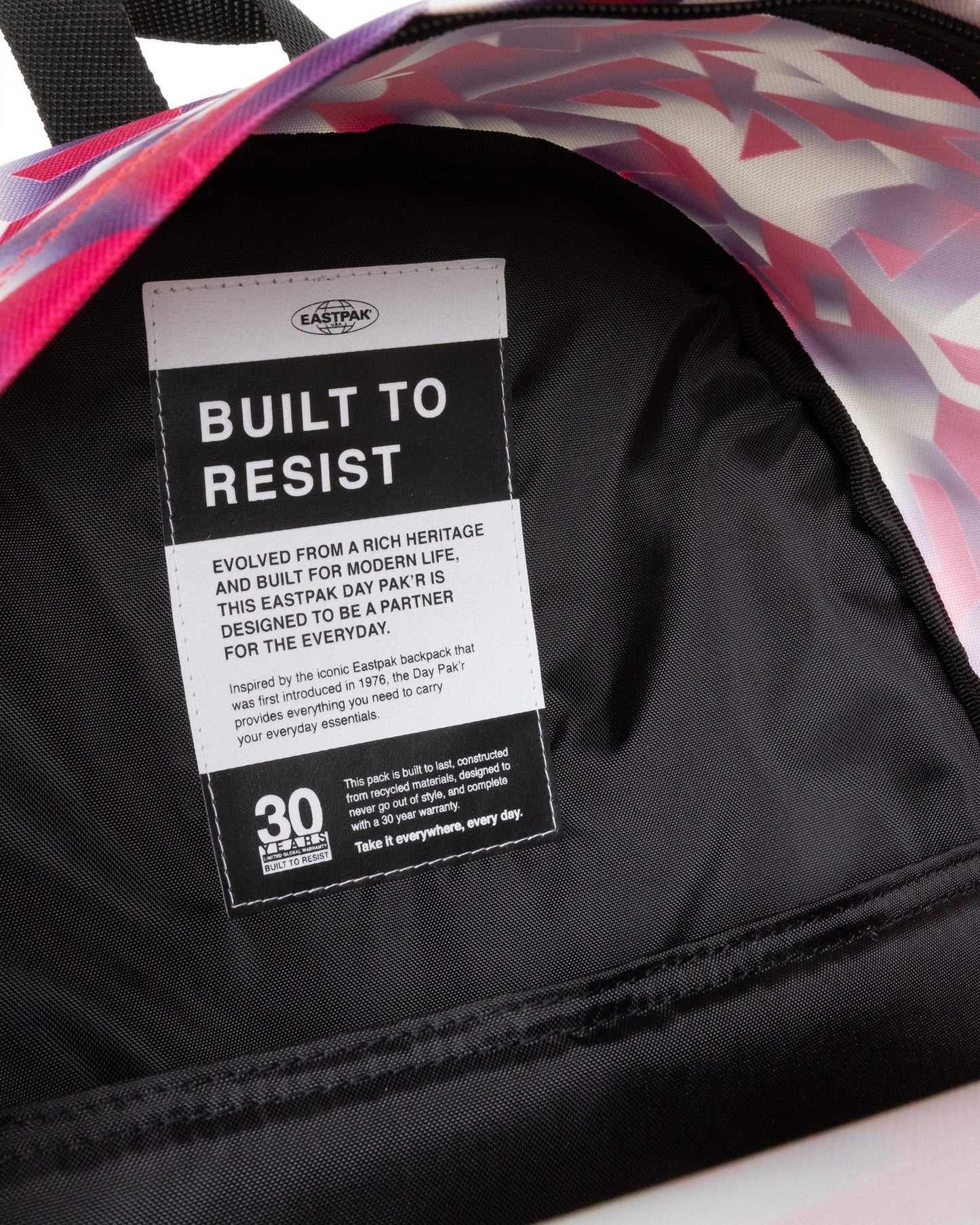 Eastpak Day Pak'R Blocktype Granate Medium Backpack