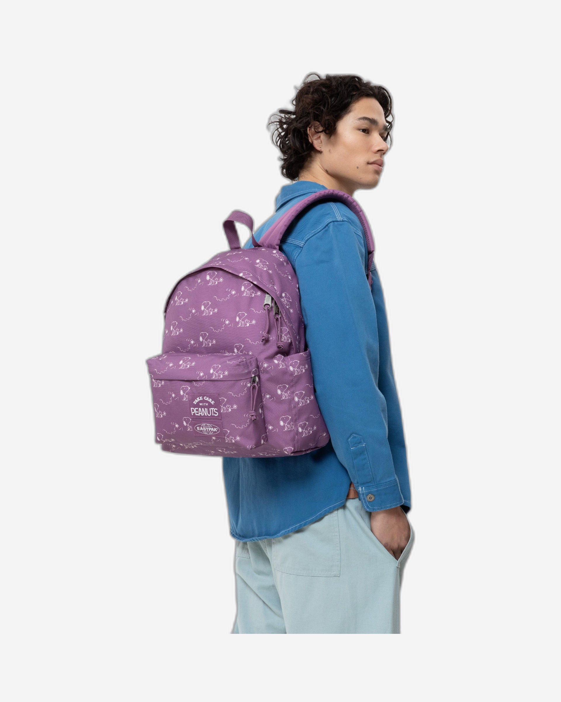 Eastpak Day Pak'R Peanuts Pink Backpack