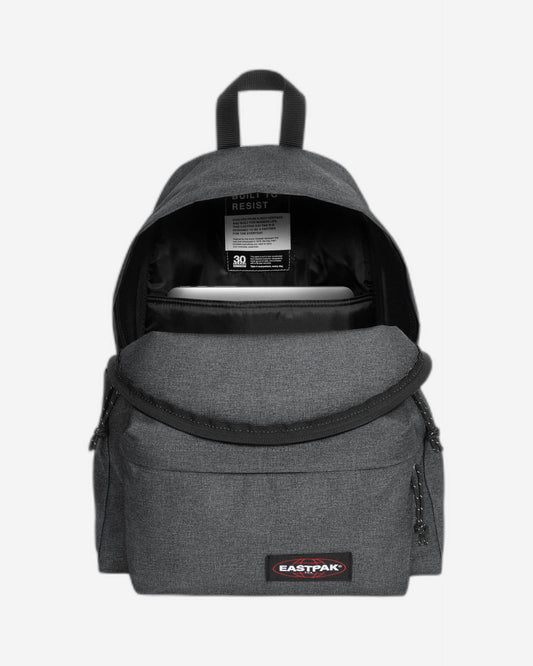 Eastpak Day Pak'R Black Denim Medium backpack with bottle holder and laptop sleeve - EK0A5BG477H1