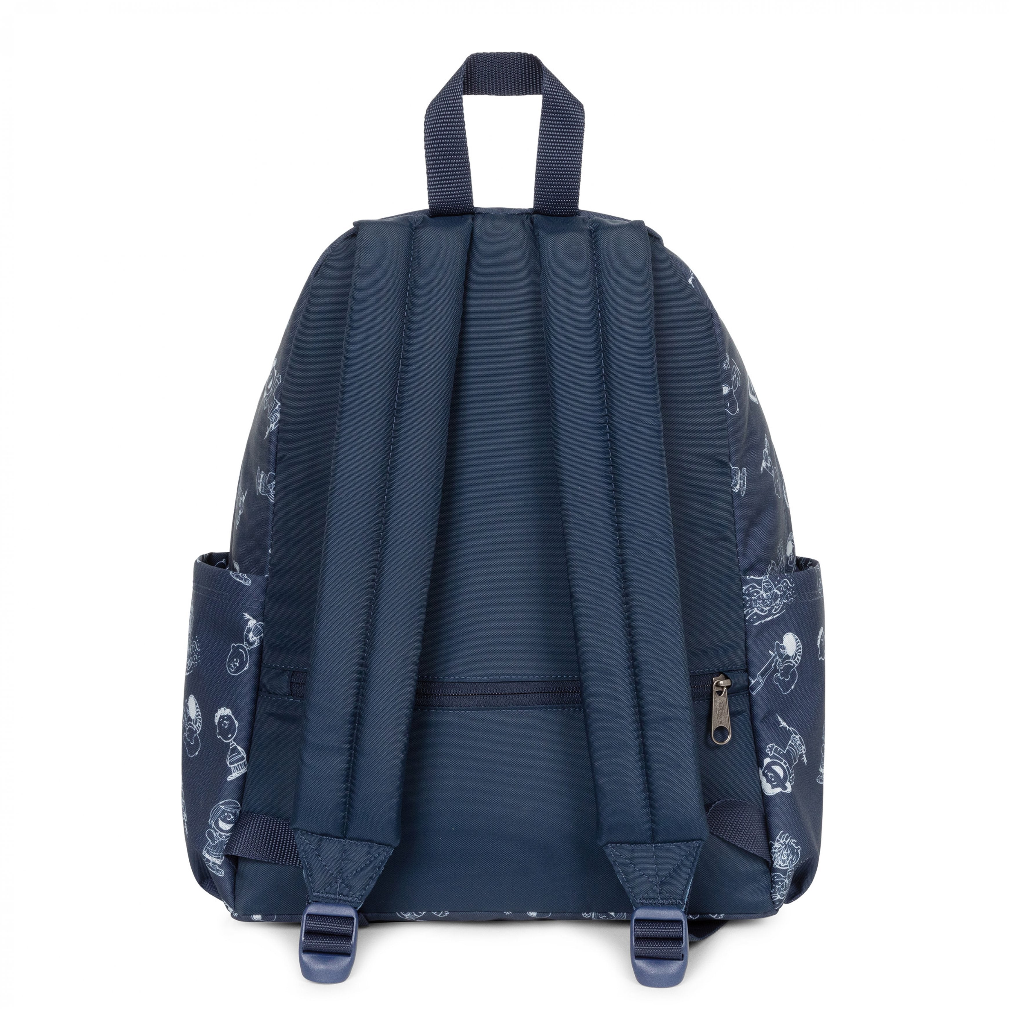 Eastpak Day Pak'R Peanuts Navy Medium backpack with bottle holder and laptop sleeve - EK0A5BG47O01