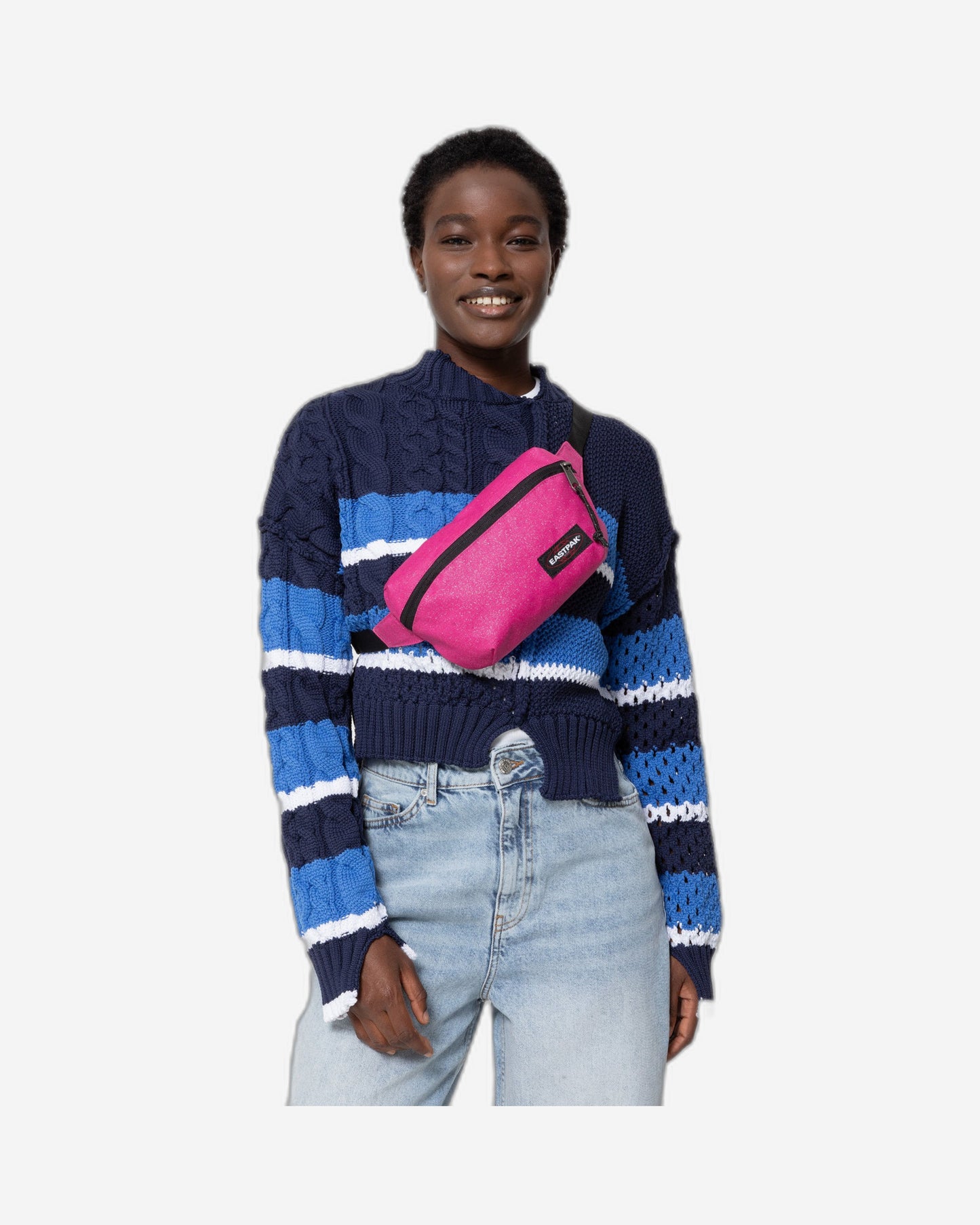 Eastpak Sommar Sparkly Fuchsia Bumbag