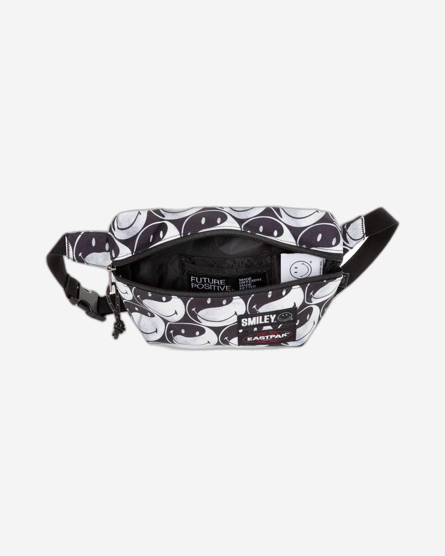 Eastpak Sommar Smiley Yy Black Medium Waistbag - EK0A5BG65K21