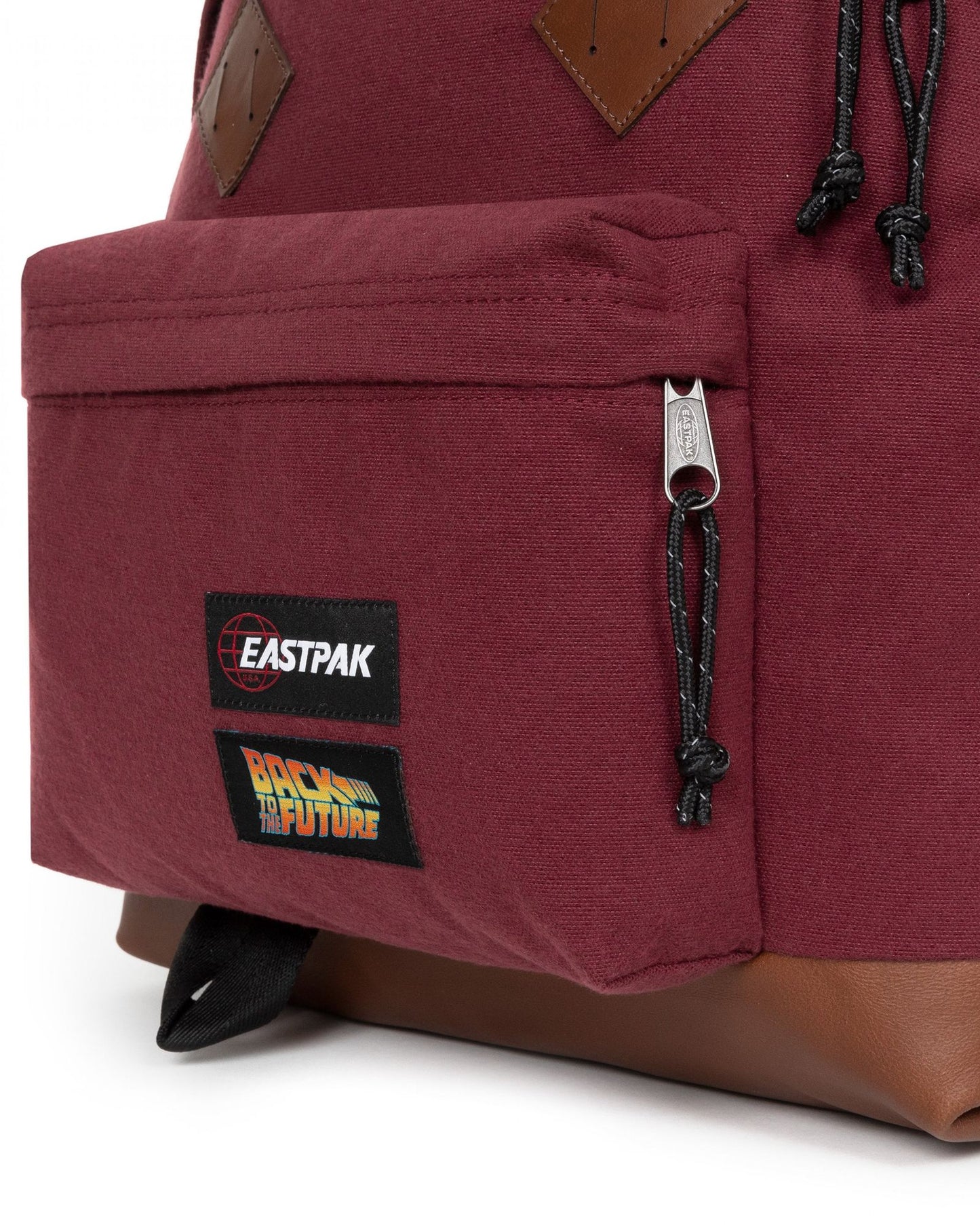 Eastpak Padded Mcfly BTTF Burgundy Medium Backpack