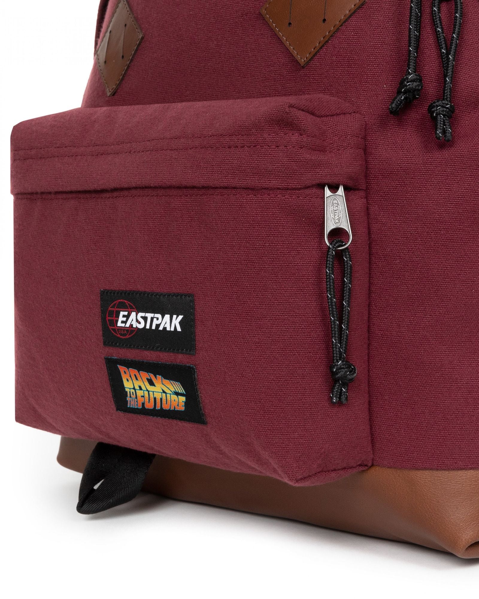 Eastpak Padded Mcfly BTTF Burgundy Medium Backpack - EK0A5BGI2F31