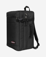 Eastpak Transit'R Pack Black Small Duffle Bag Convertible to Backpack - EK0A5BHI0081