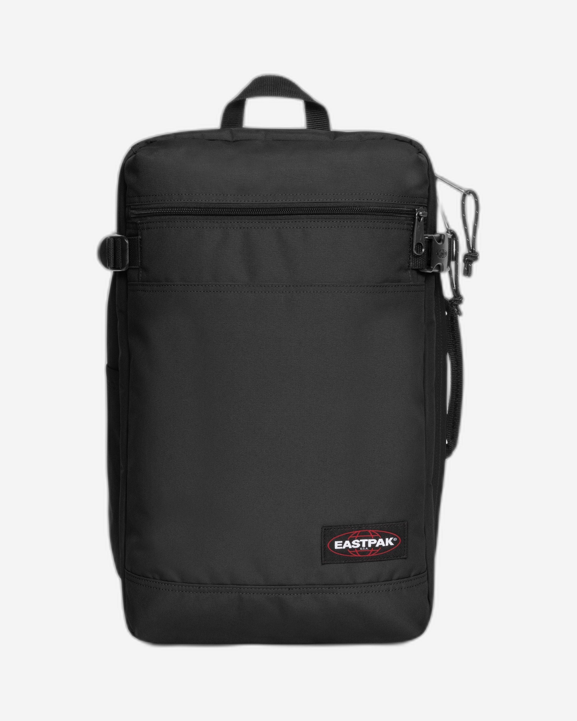 Eastpak Transit'R Pack Black Small Duffle Bag Convertible to Backpack - EK0A5BHI0081