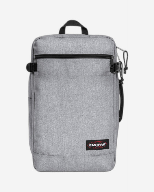 Eastpak Transit'R Pack Sunday Grey Small Duffle Bag Convertible to Backpack - EK0A5BHI3631