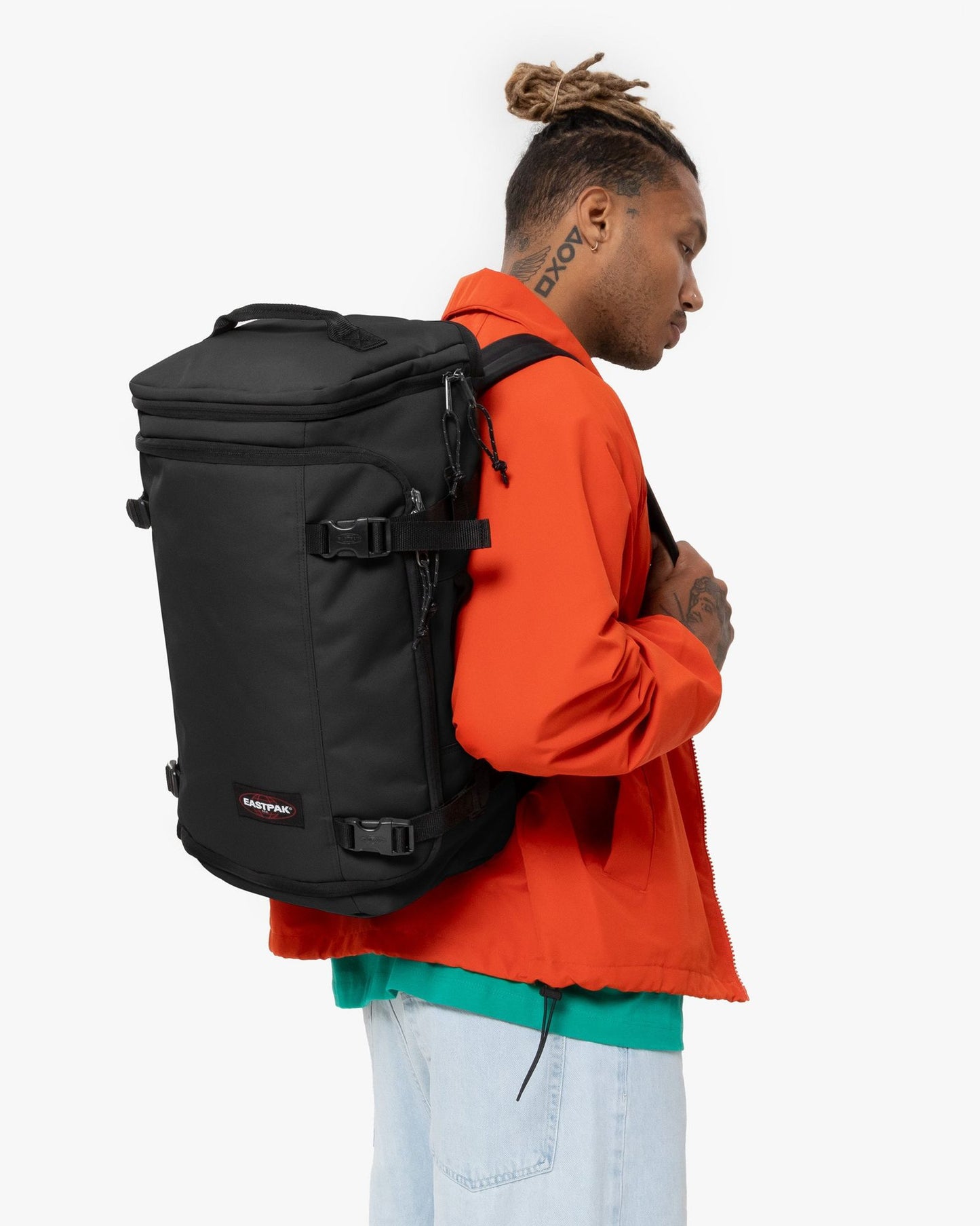 Eastpak Carry Pack Black Medium Duffle Bag - EK0A5BHJ0081