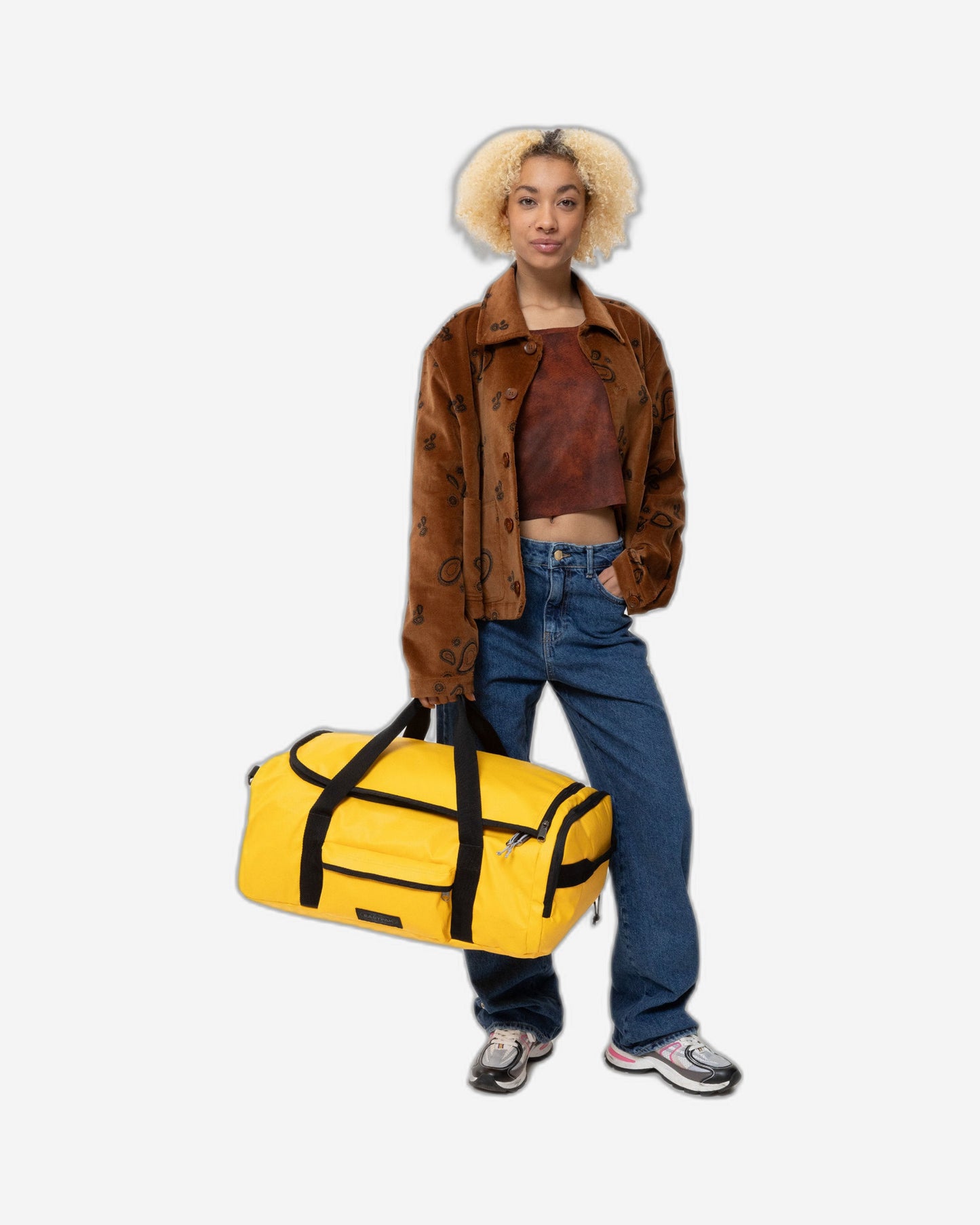 Eastpak Tarp Duffl'R S Tarp Yolk Small Duffle Bag