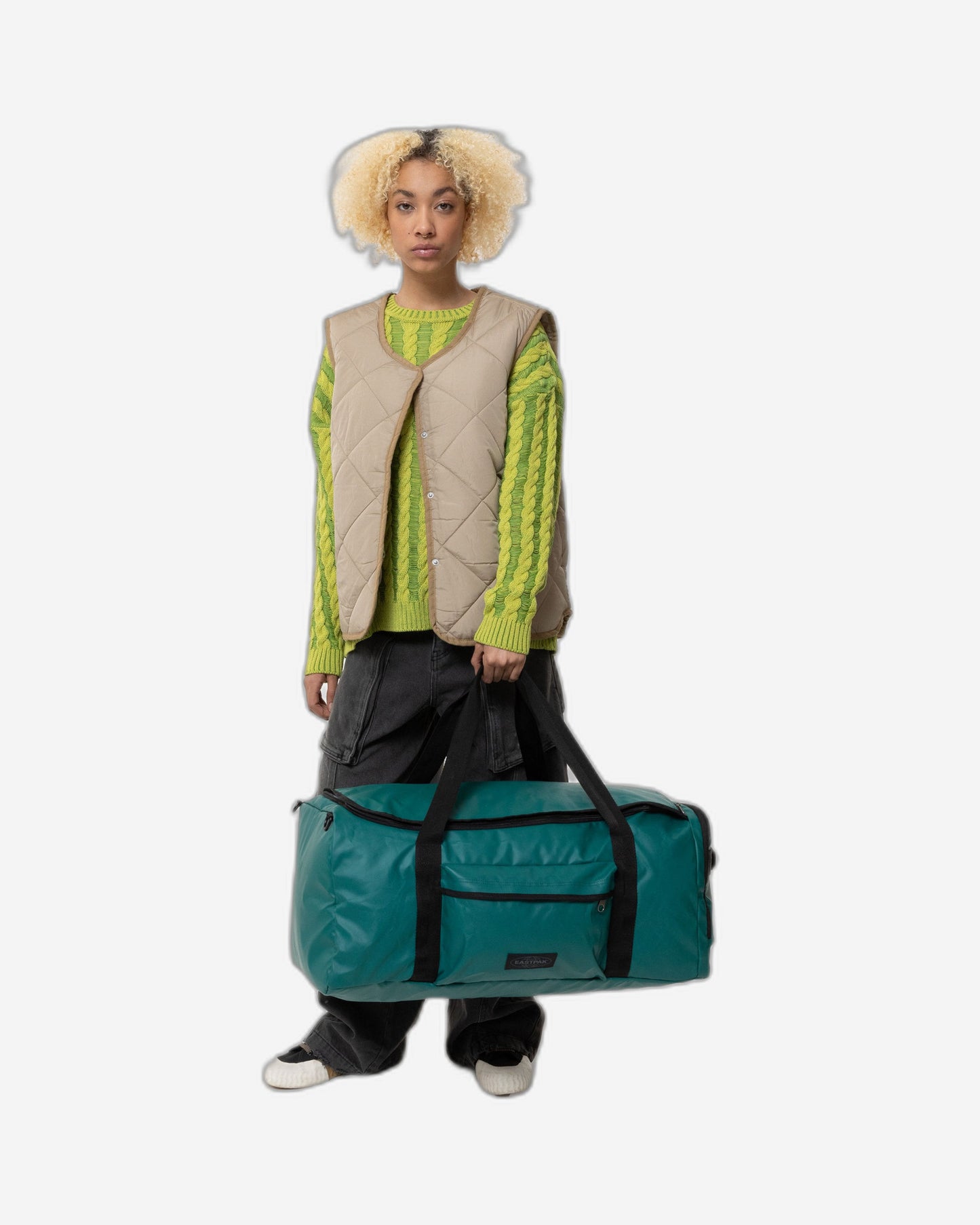 Eastpak Tarp Duffl'R M Tarp Petrol Medium Duffle Bag