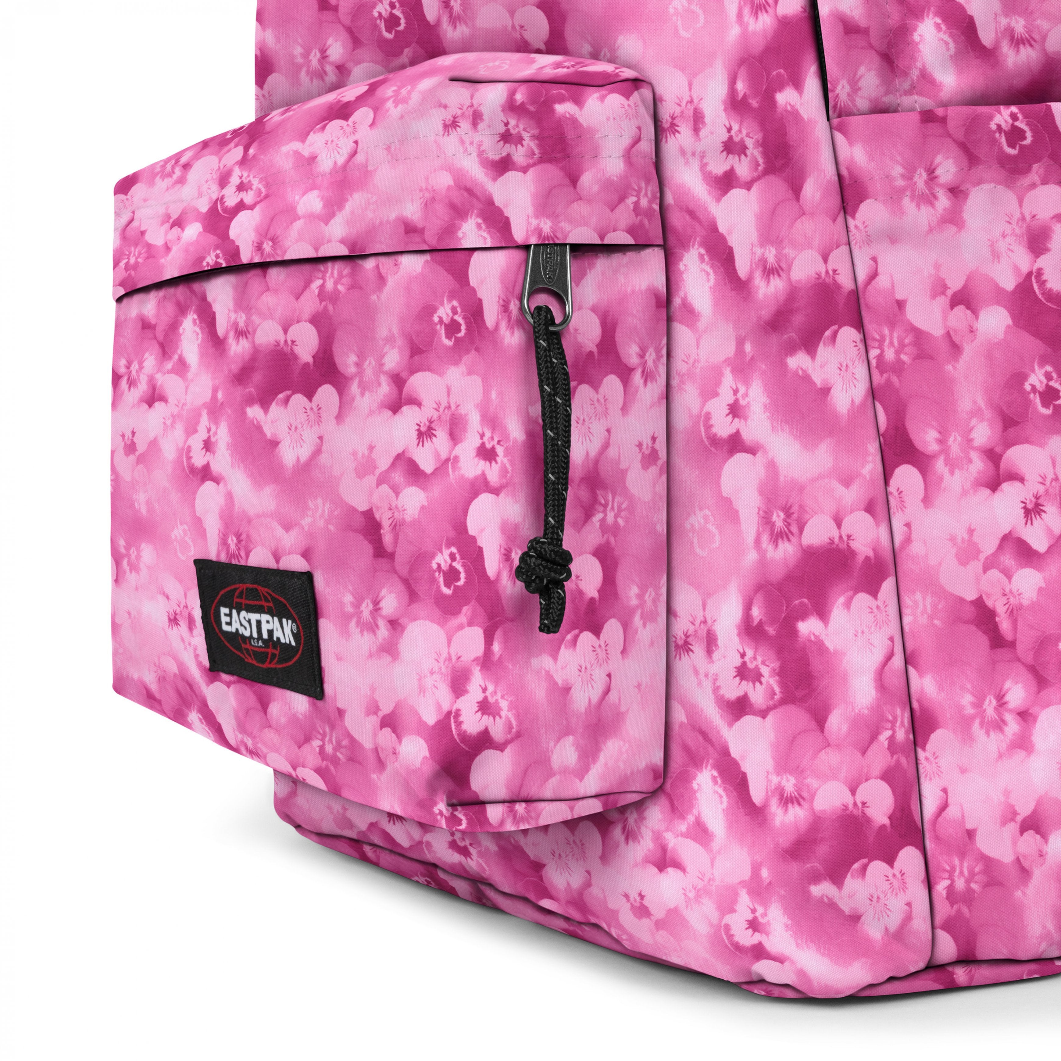Eastpak Day Office Flowerblur Pink Medium Laptop Backpack - EK0A5BIK2O31