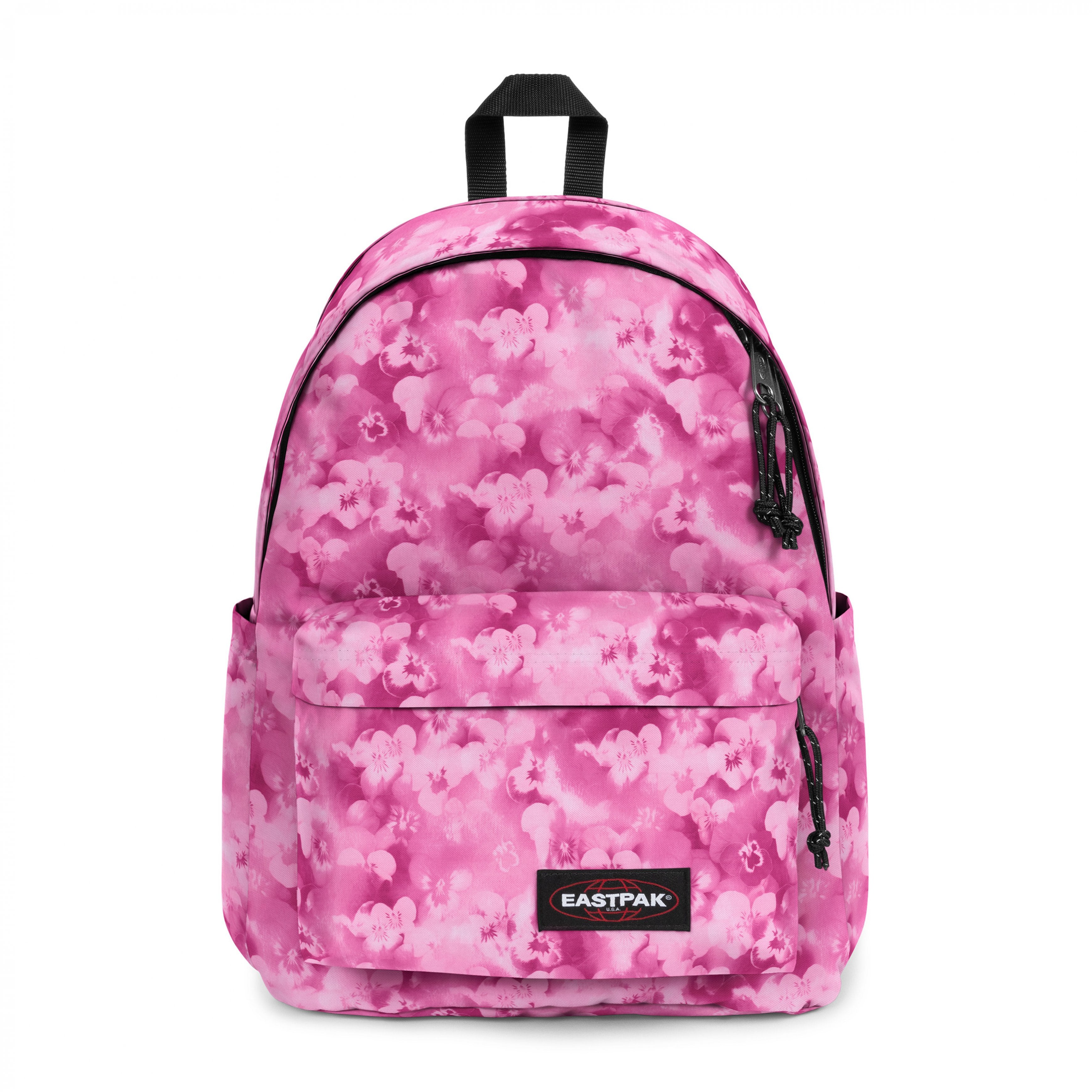 Eastpak Day Office Flowerblur Pink Medium Laptop Backpack