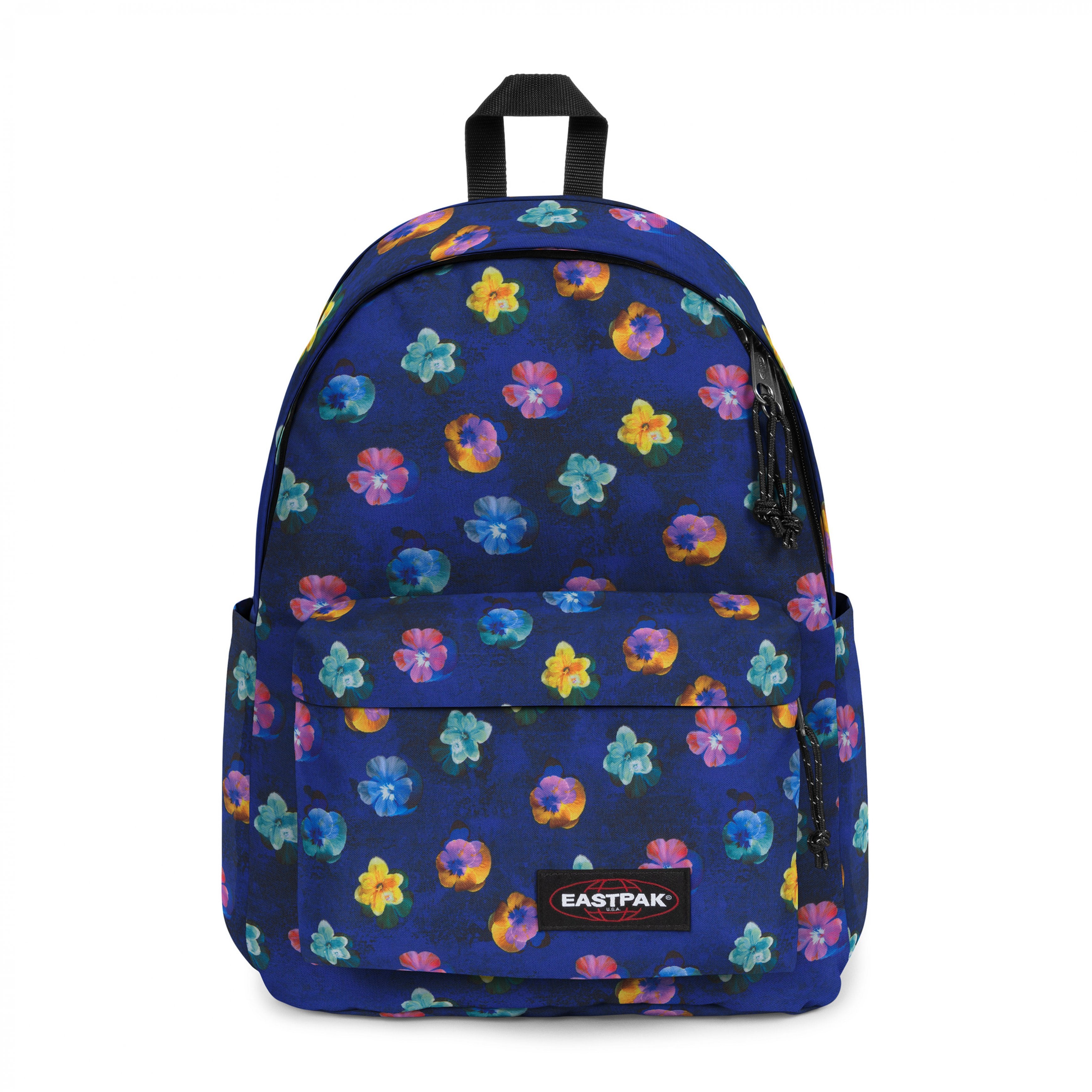 Eastpak Day Office Flowerblur Navy Medium Laptop Backpack