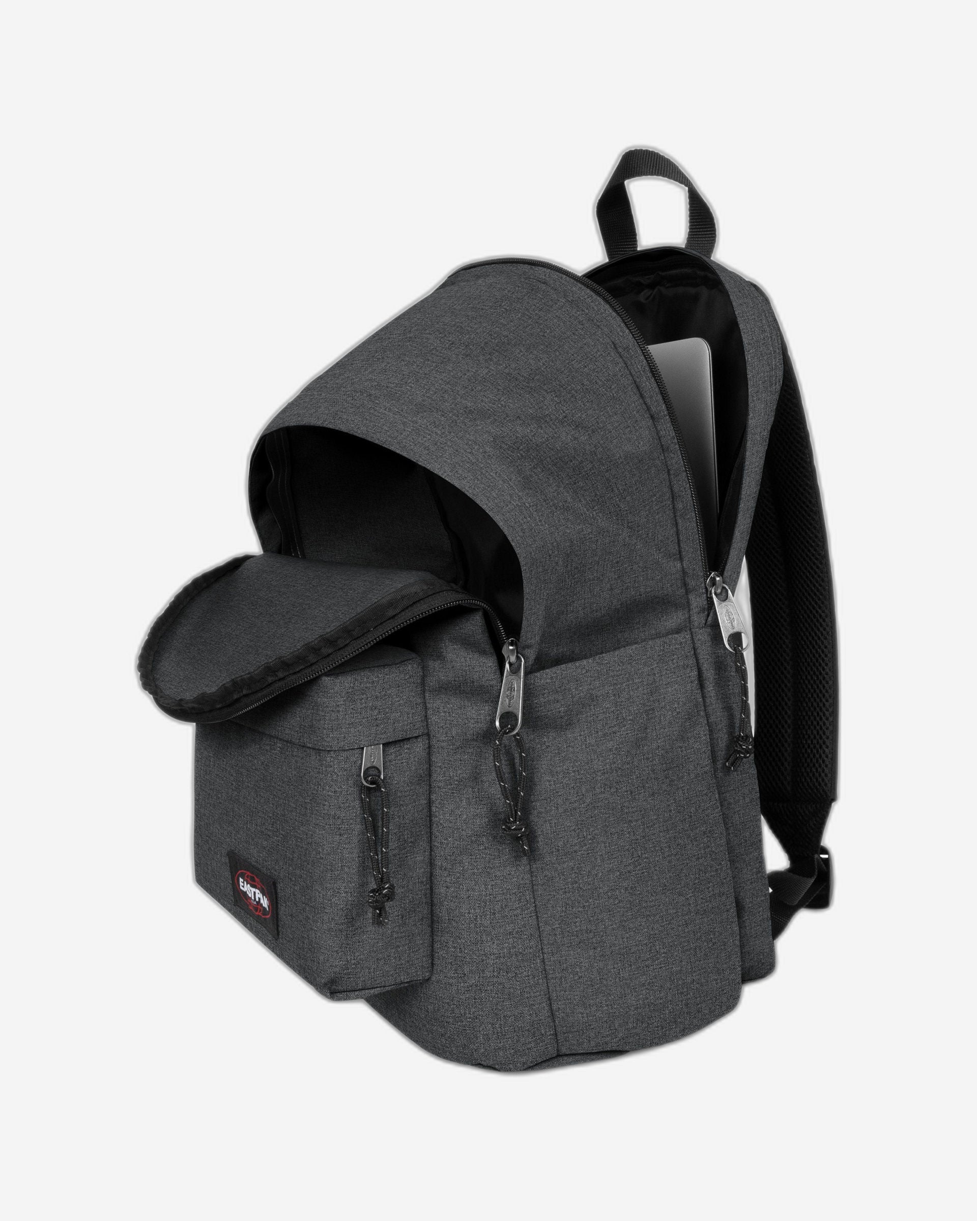 Eastpak Day Office Black Denim Medium Laptop Backpack - EK0A5BIK77H1