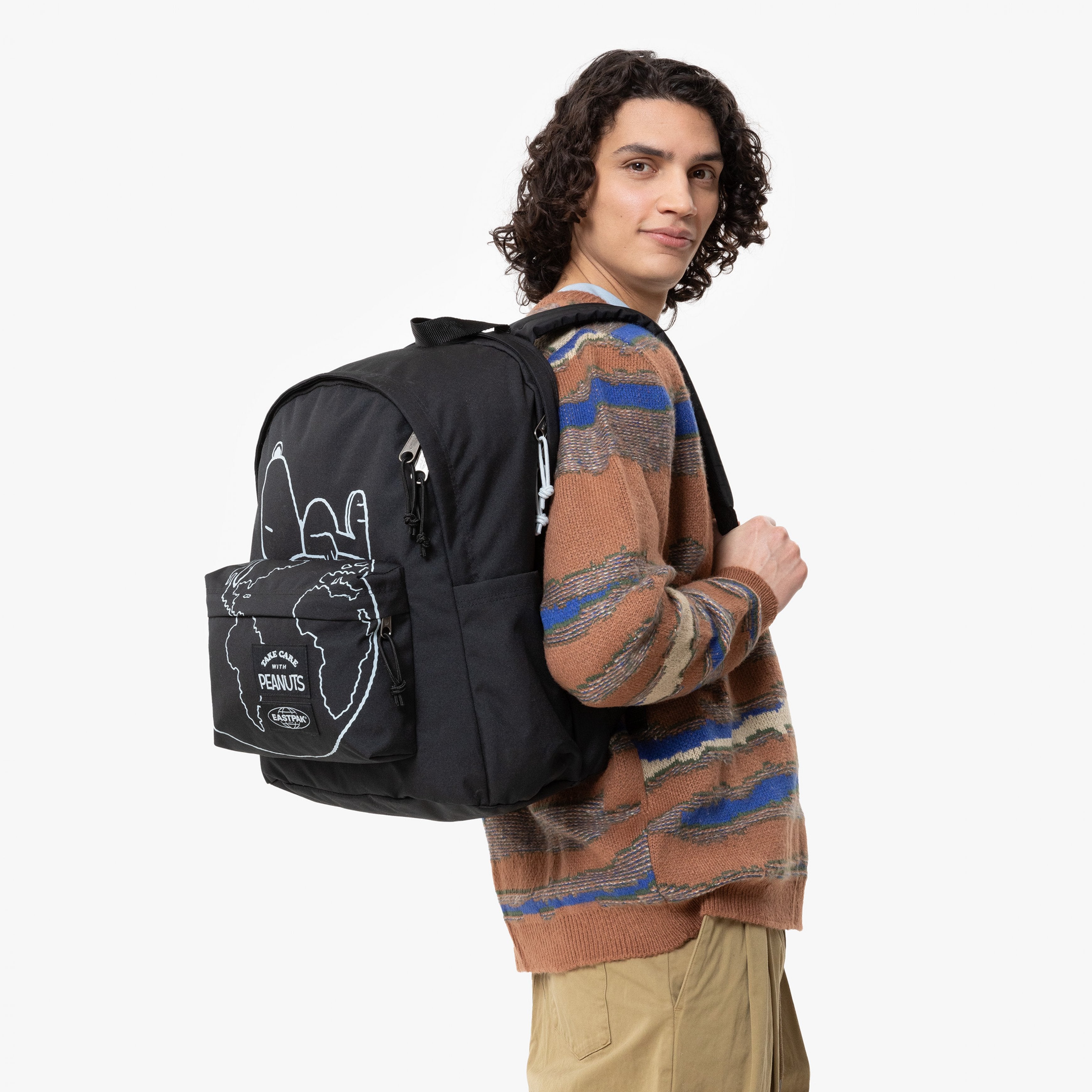 Eastpak Day Office Peanuts Placed Laptop Backpack