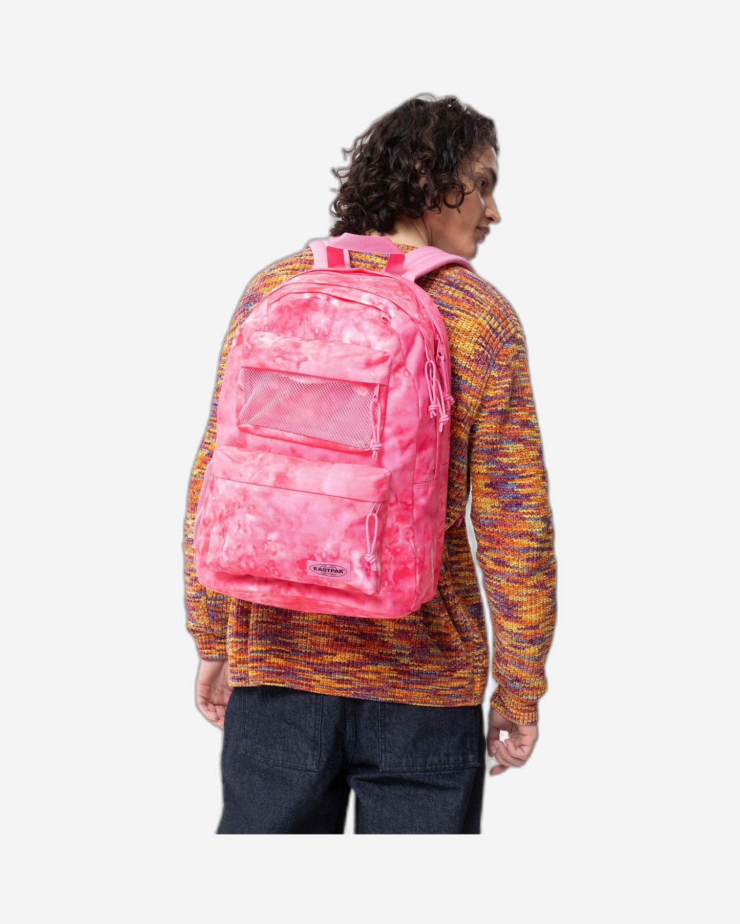 Eastpak Double Office Casualcamopink Laptop Backpack