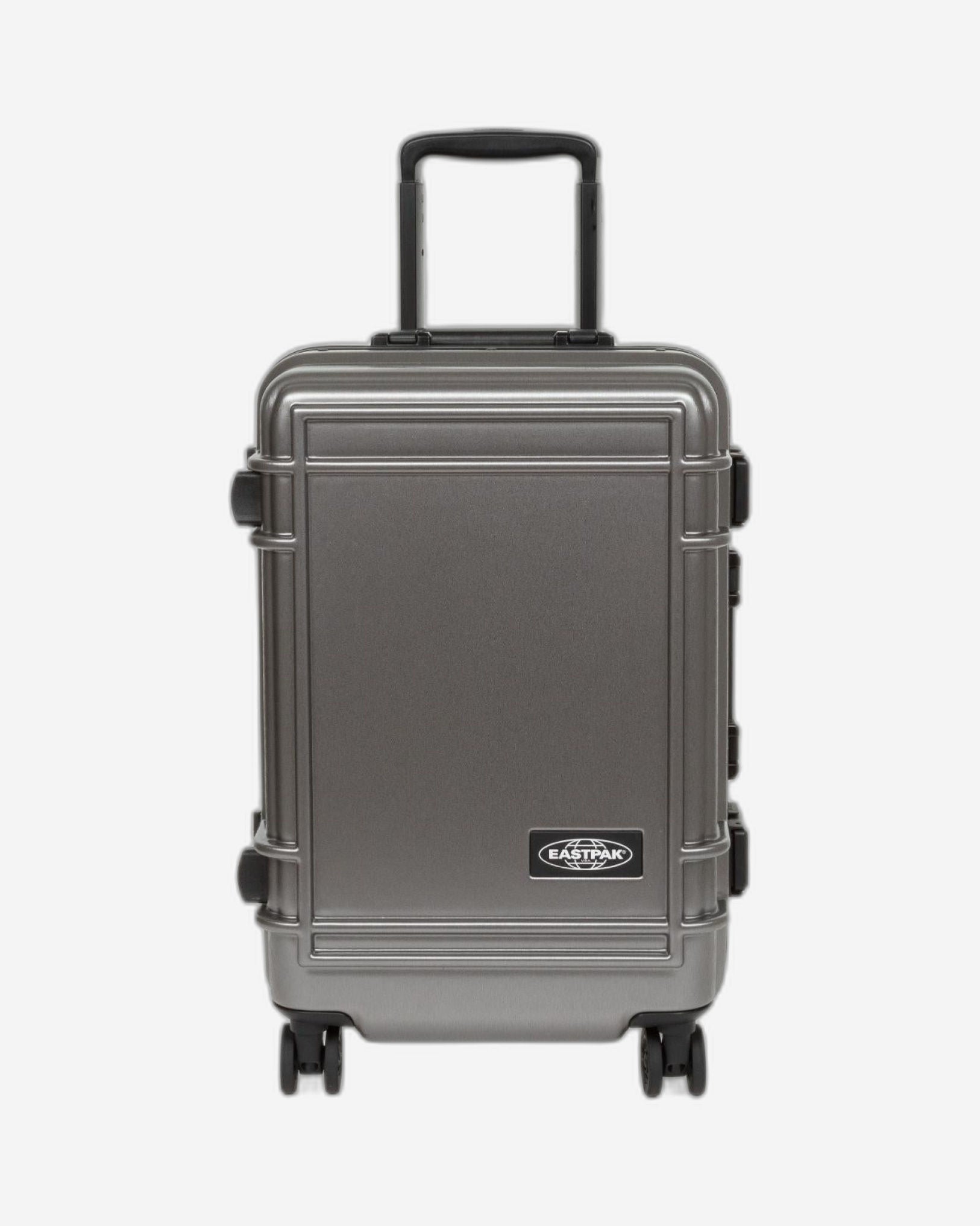  Eastpak Resist'R Hardcase 56cm Non Expandable Luggage Brushed Metal