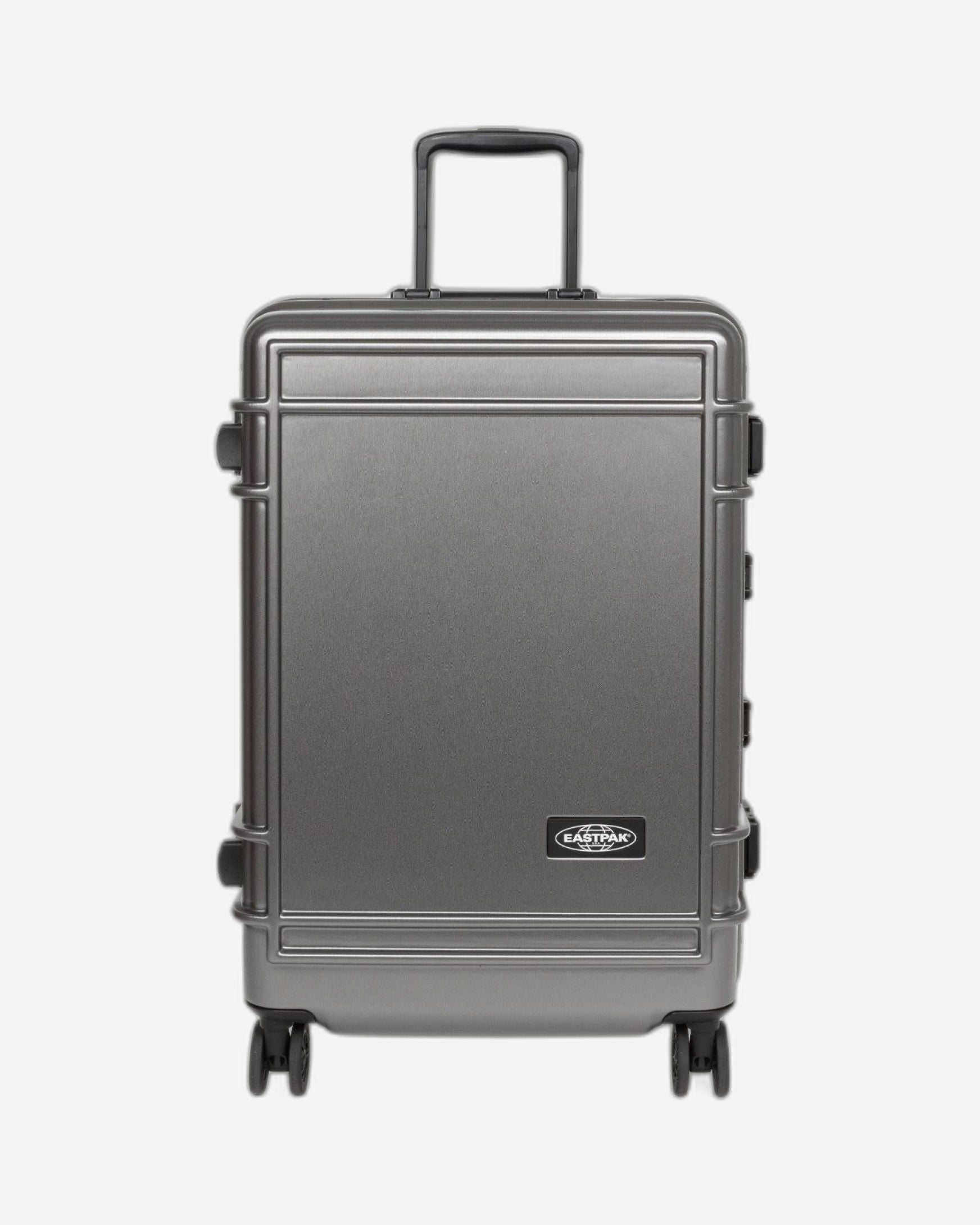 Eastpak Resist'R Hardcase 78cm Non Expandable Luggage Brushed Metal